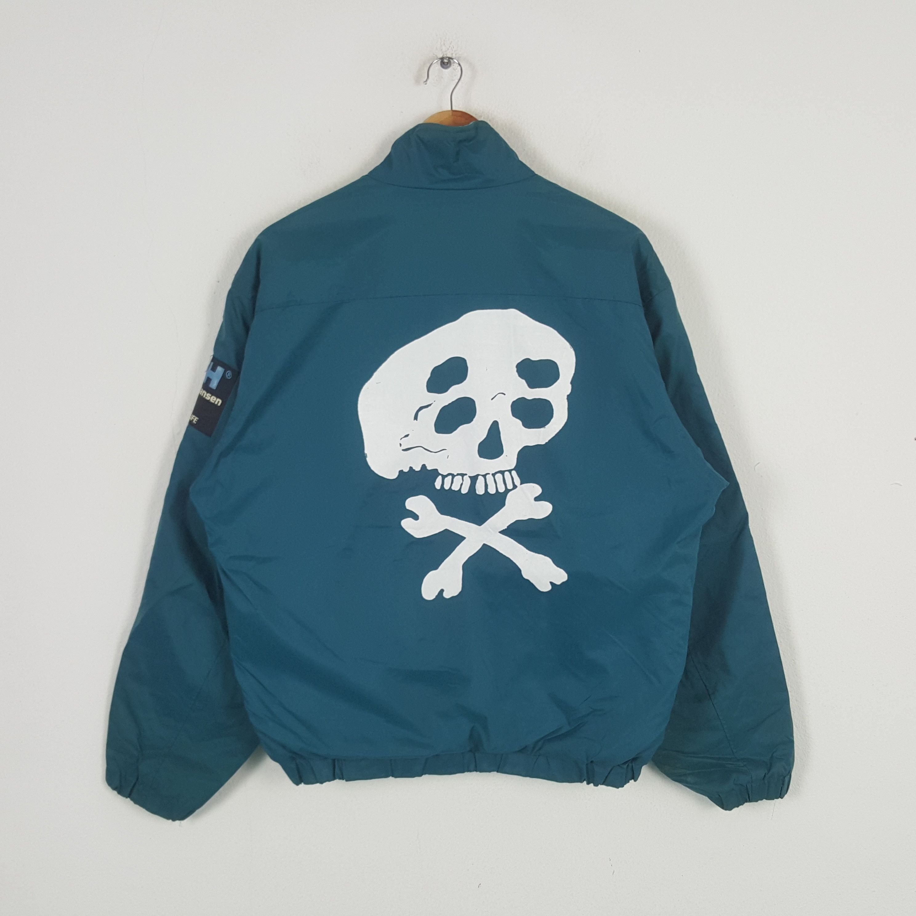 Helly Hansen × Vintage Vintage Helly Hansen Skulls Art Jacket C286N23 Size US XL / EU 56 / 4 - 1 Thumbnail