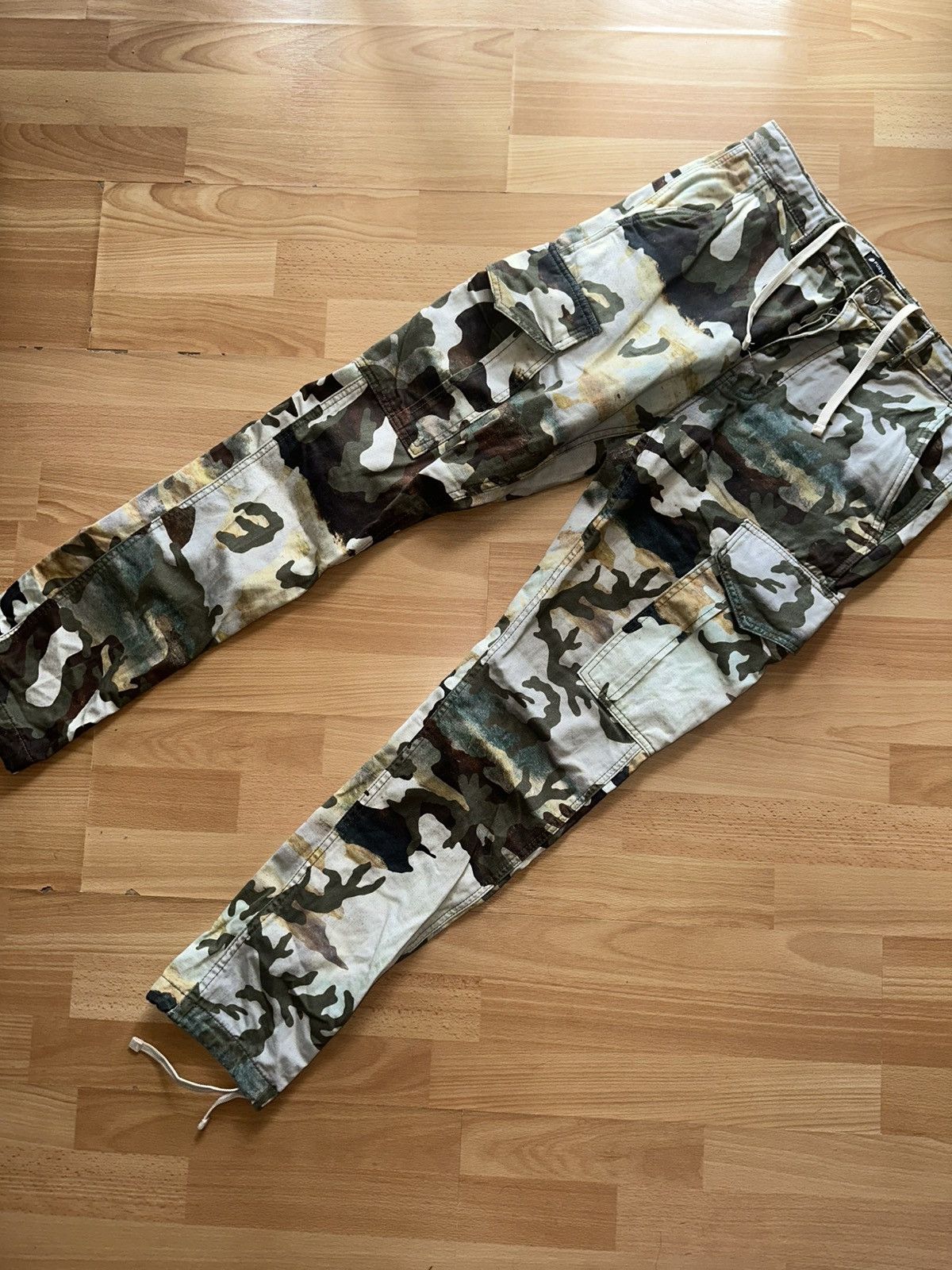 Purple Brand PANTALON CARGO CAMO Size US 30 / EU 46 - 5 Thumbnail