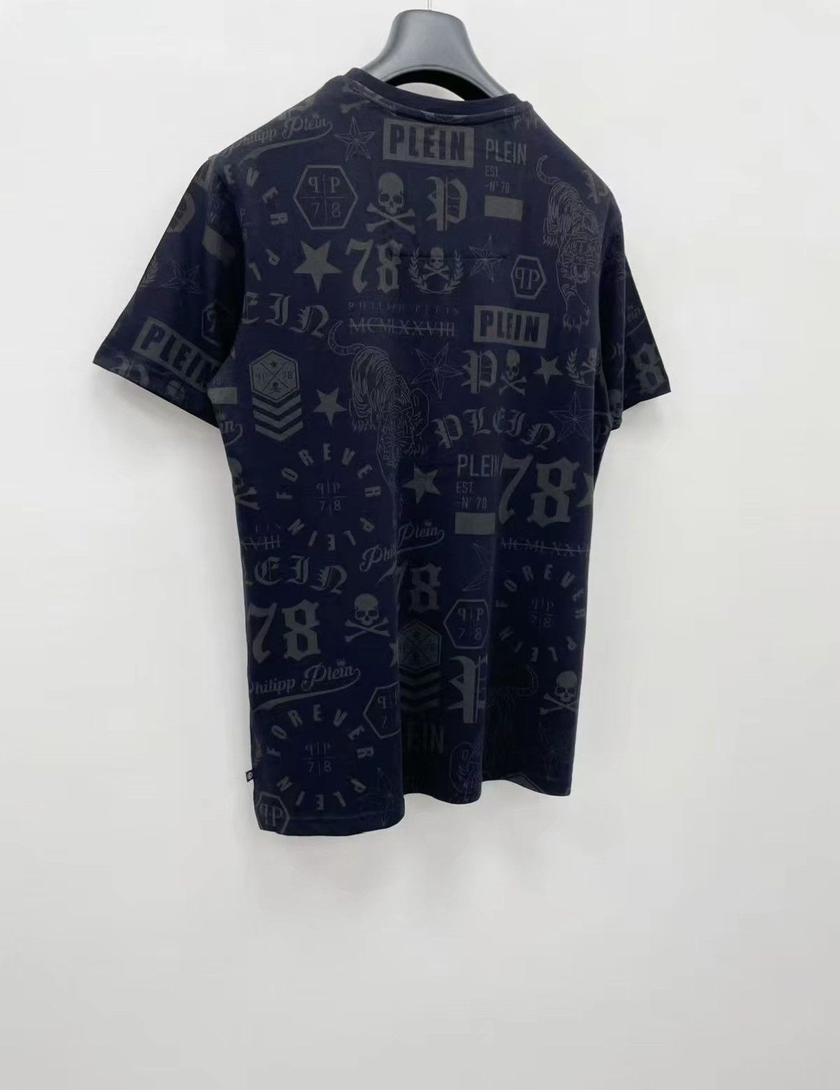 Philipp Plein PHILIPP PLEIN 100% Cotton Short Sleeve T-shirt J30 Size US M / EU 48-50 / 2 - 6 Thumbnail