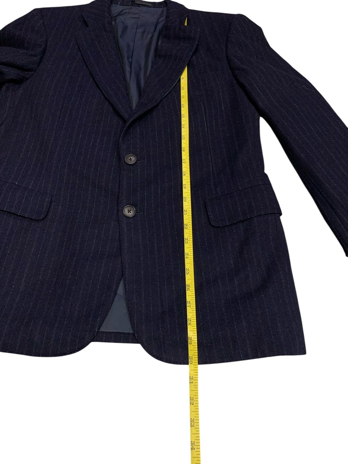 Burberry × Designer × Vintage Vintage 90's Burberry's Wool Blazer Size US M / EU 48-50 / 2 - 11 Thumbnail