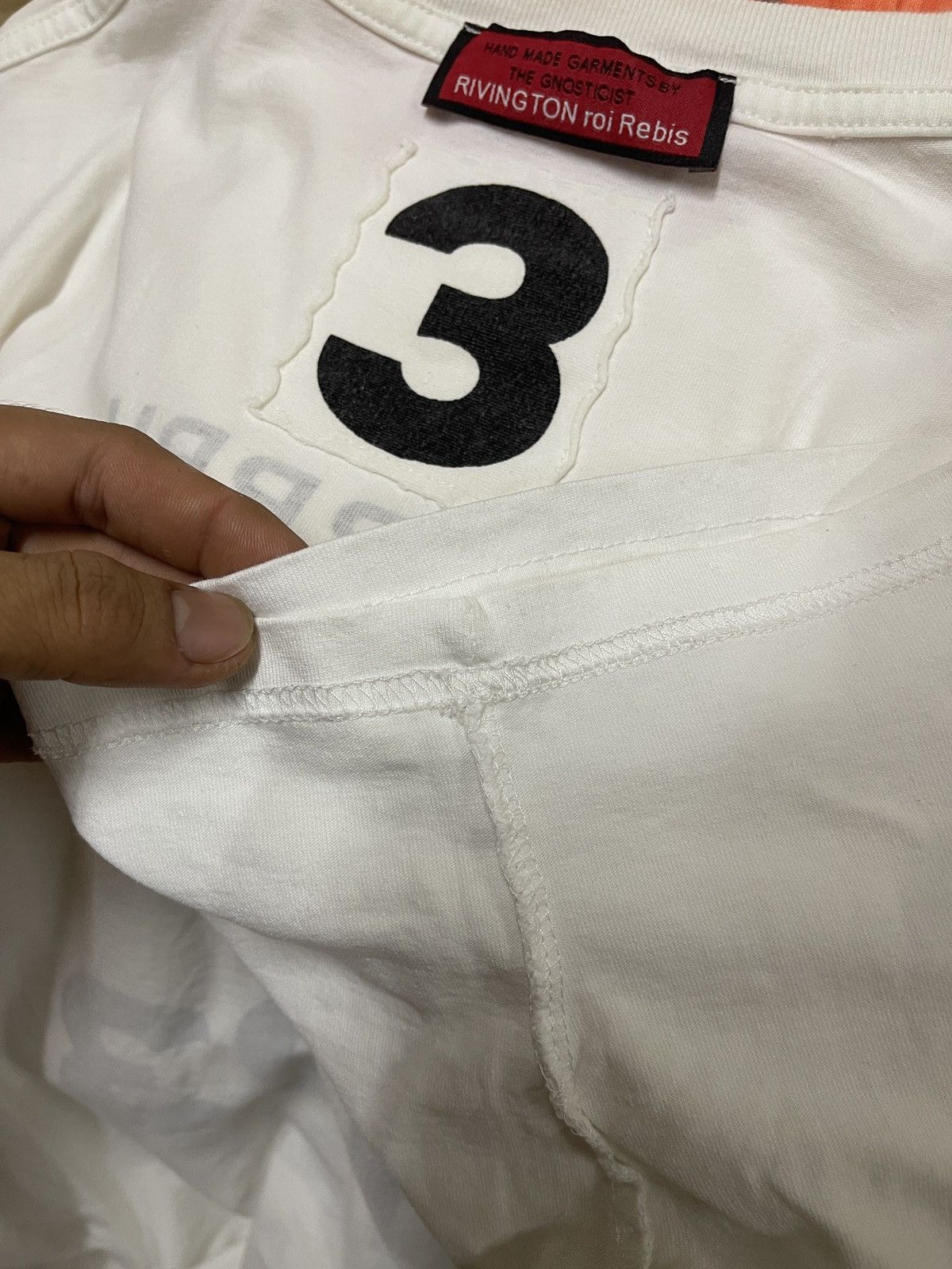 RRR-123 MYRRH FRANKINCENSE GOLD🔥RIVINGTON roi REBIS 123🔥White TEE Size US XL / EU 56 / 4 - 15 Thumbnail
