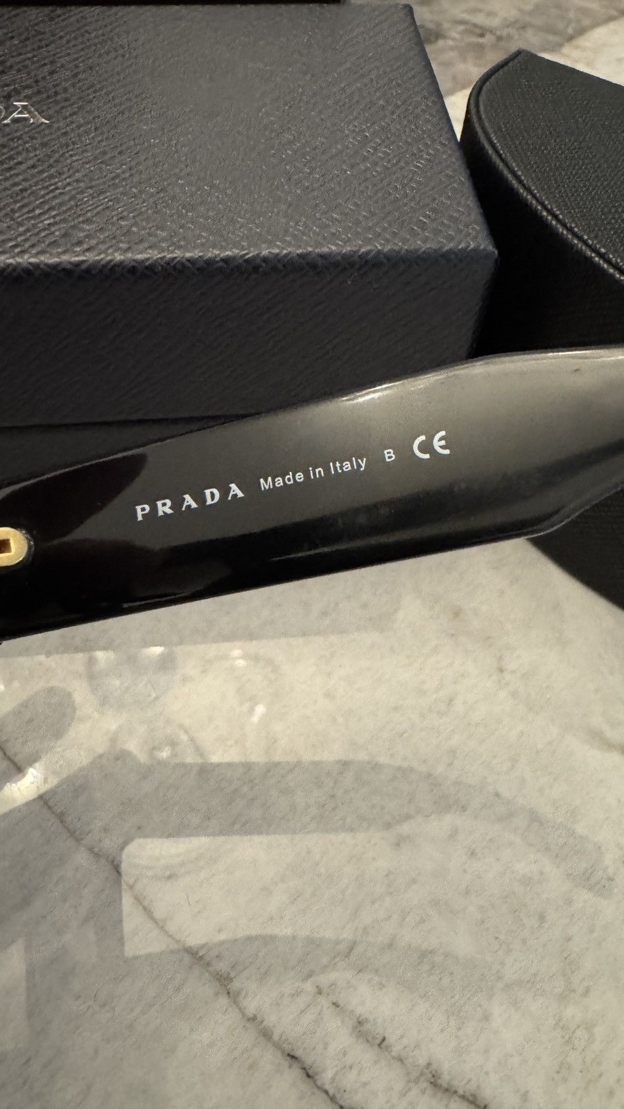Prada Prada Unisex Sunglasses SPR 28P 1AB-0A7 Size ONE SIZE - 6 Thumbnail