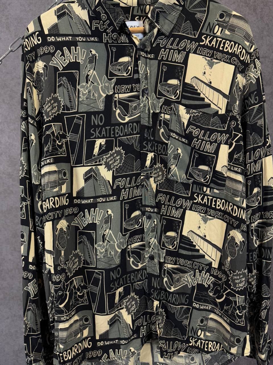 Zara Zara Man art crazy shirt Size US XL / EU 56 / 4 - 3 Thumbnail