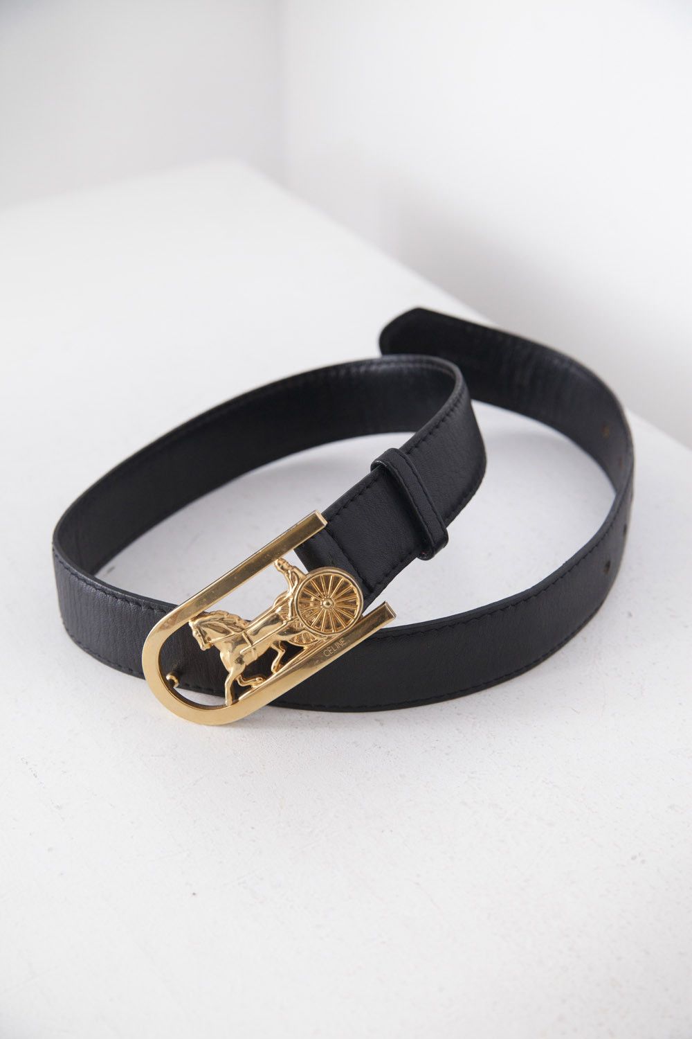 Celine Vintage 1980's carriage Céline belt Size ONE SIZE - 1 Thumbnail