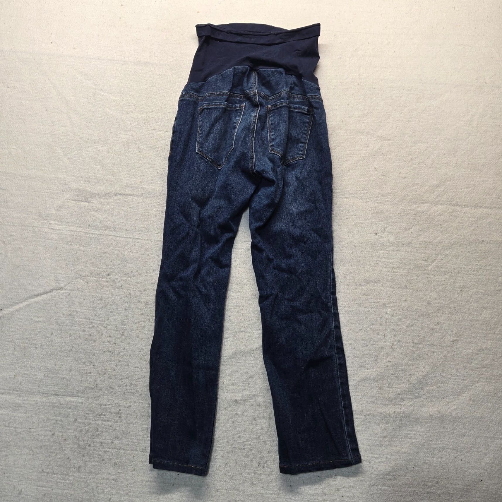 Vintage Indigo Blue Jeans Women's PS Maternity Adult Indigo Blue Full Panel Jeans PS Petite Women Mens? Size 28" / US 6 / IT 42 - 8 Thumbnail