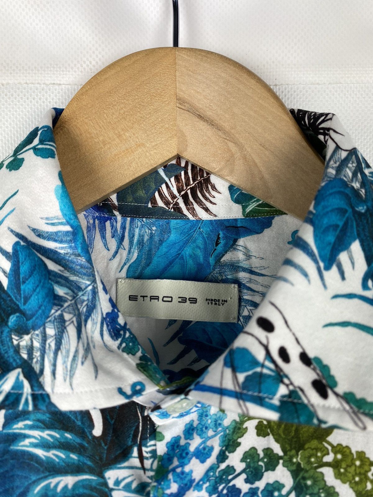 Etro Etro men’s long sleeve overprinted button up shirt size 39 Size US L / EU 52-54 / 3 - 10 Thumbnail