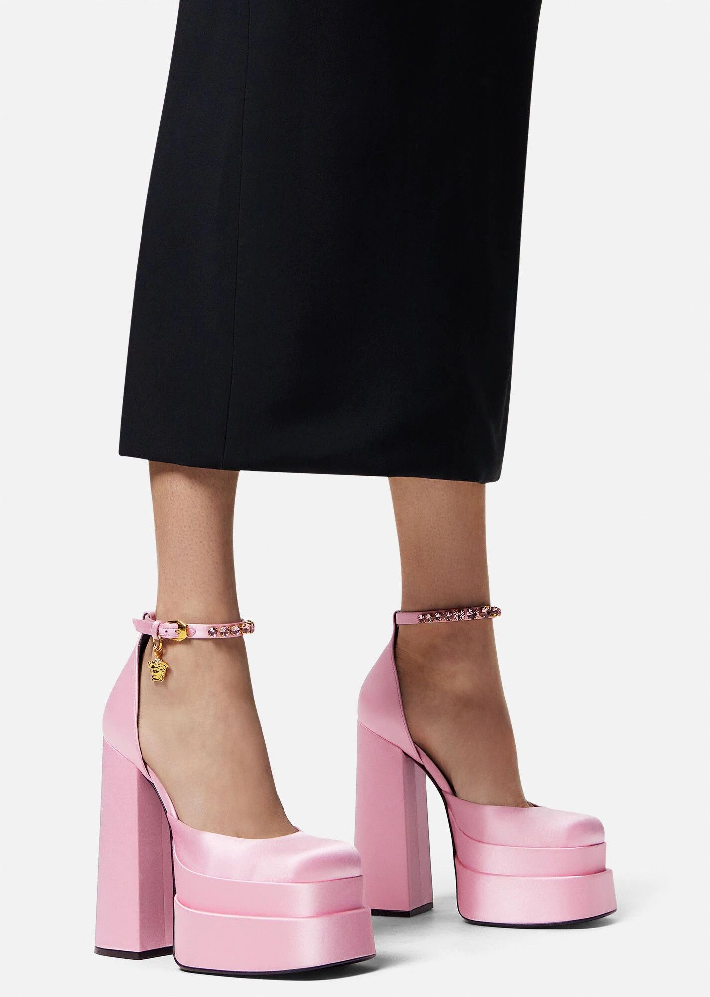 Versace o1y0226 Pumps in Pink Size US 9 / IT 39 - 4 Thumbnail