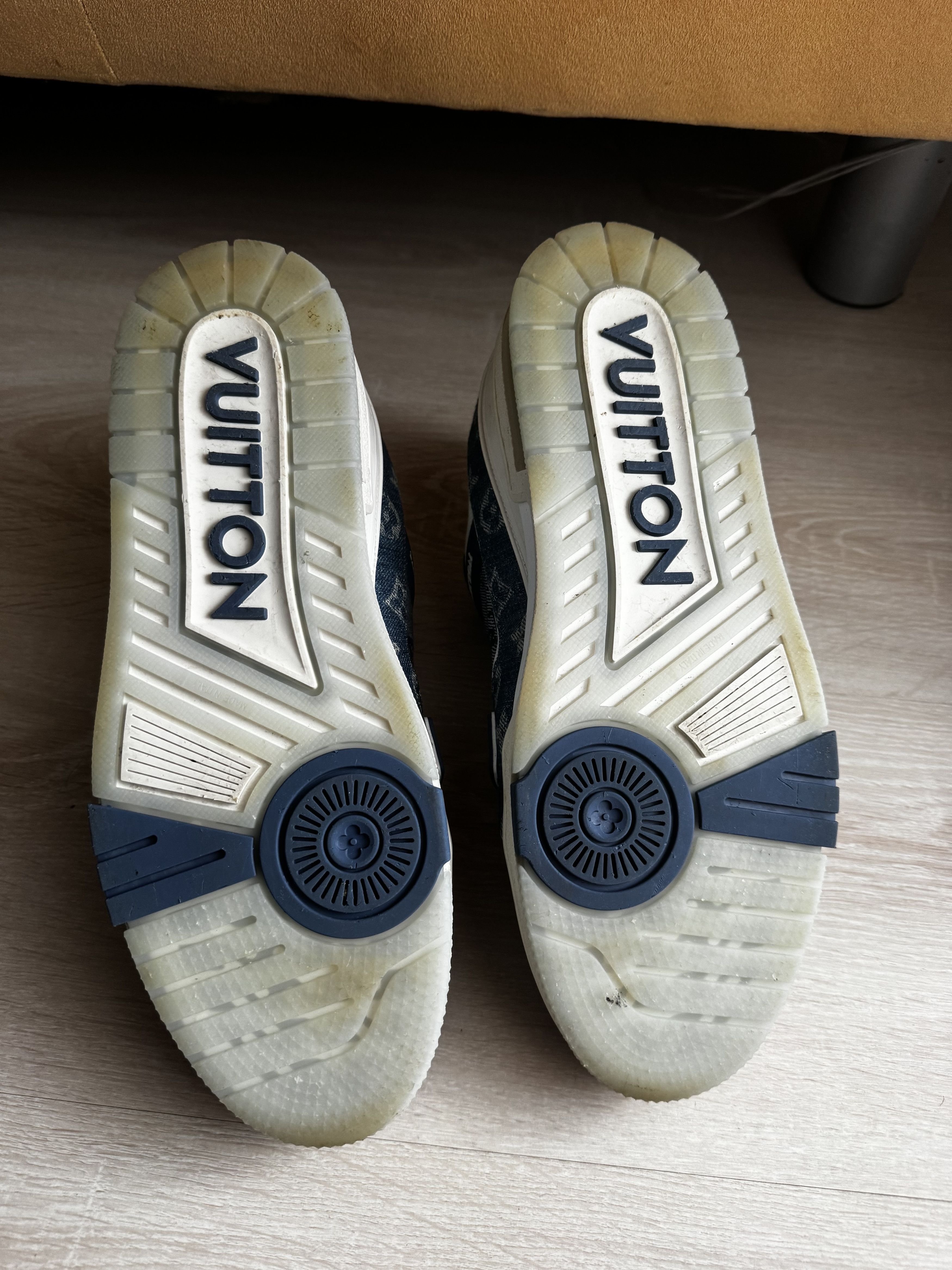 Louis Vuitton LV Trainer Leather Low Trainers Size US 8.5 / EU 41-42 - 3 Thumbnail