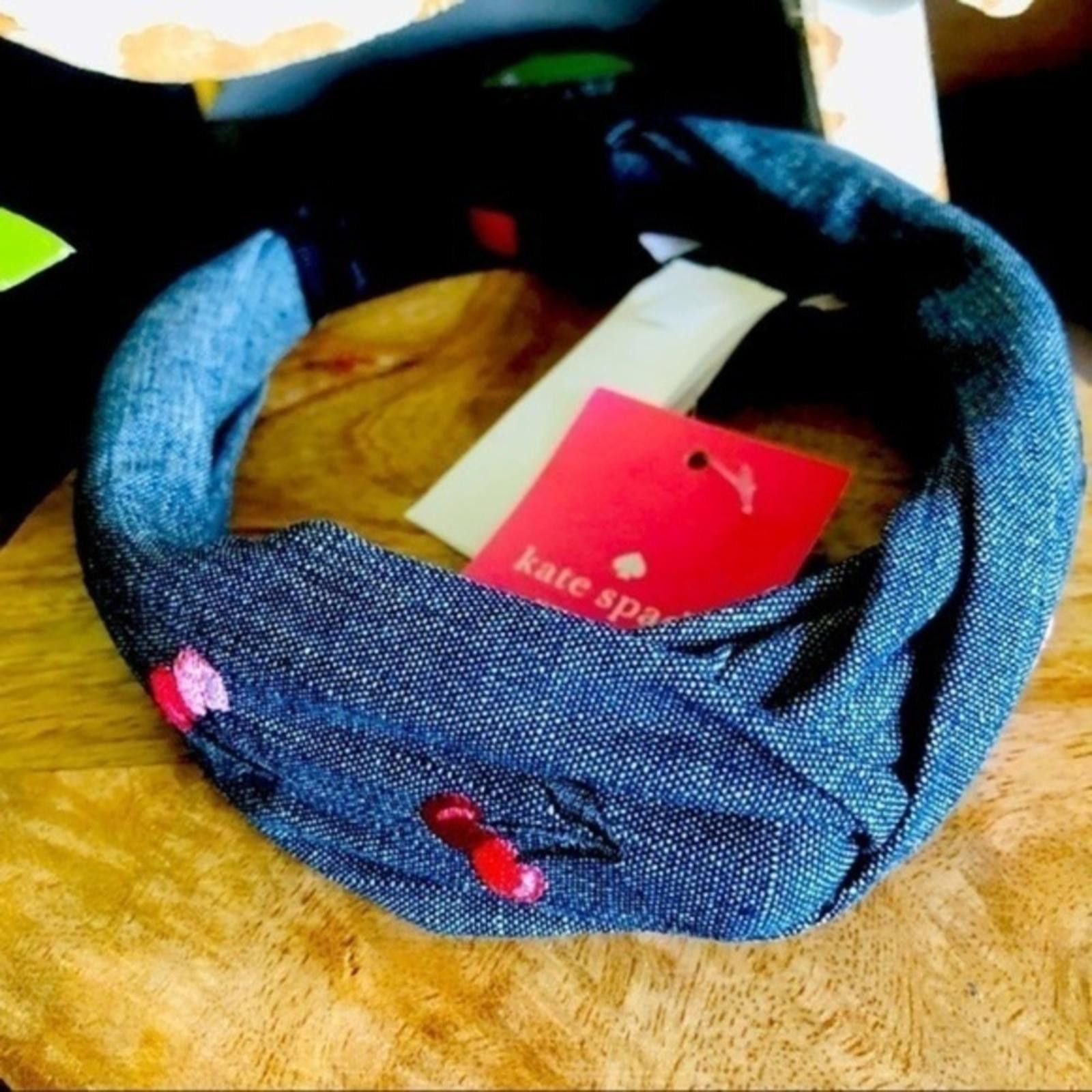 Designer Kate Spade Head Band Blue NWT Size ONE SIZE - 1 Thumbnail