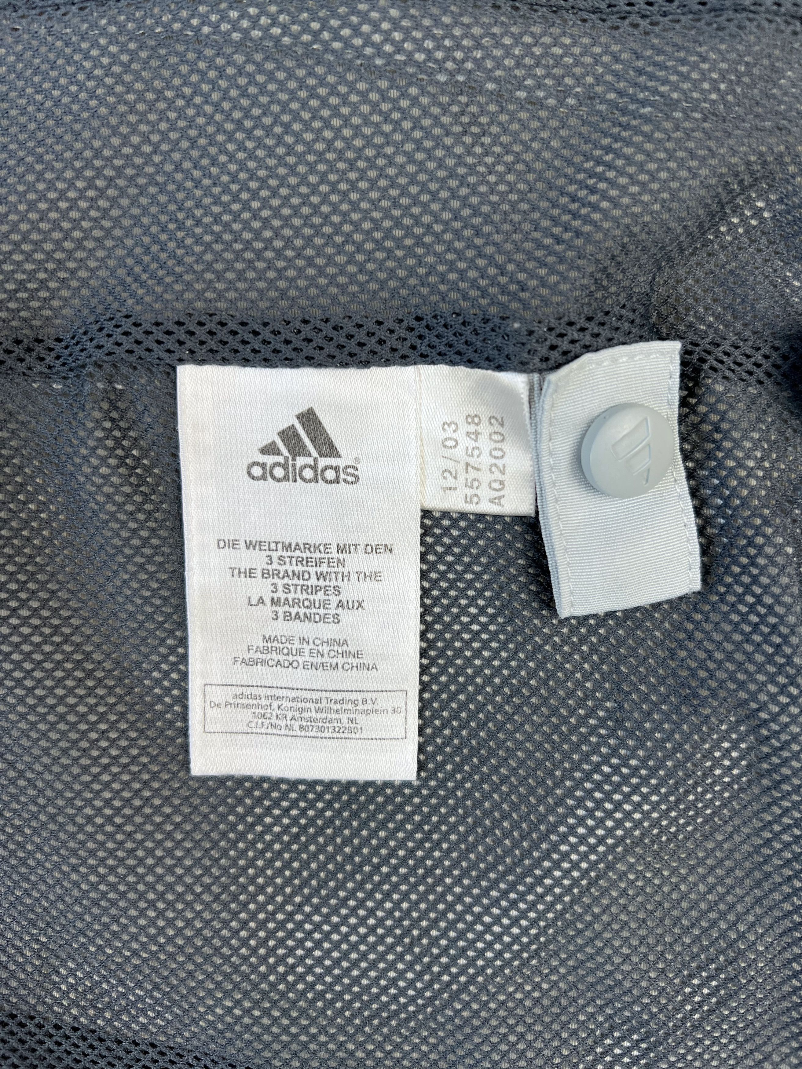 Adidas Adidas Y2K Two-Tone Windbreaker Shell Jacket Packable Hood Size US S / EU 44-46 / 1 - 19 Thumbnail