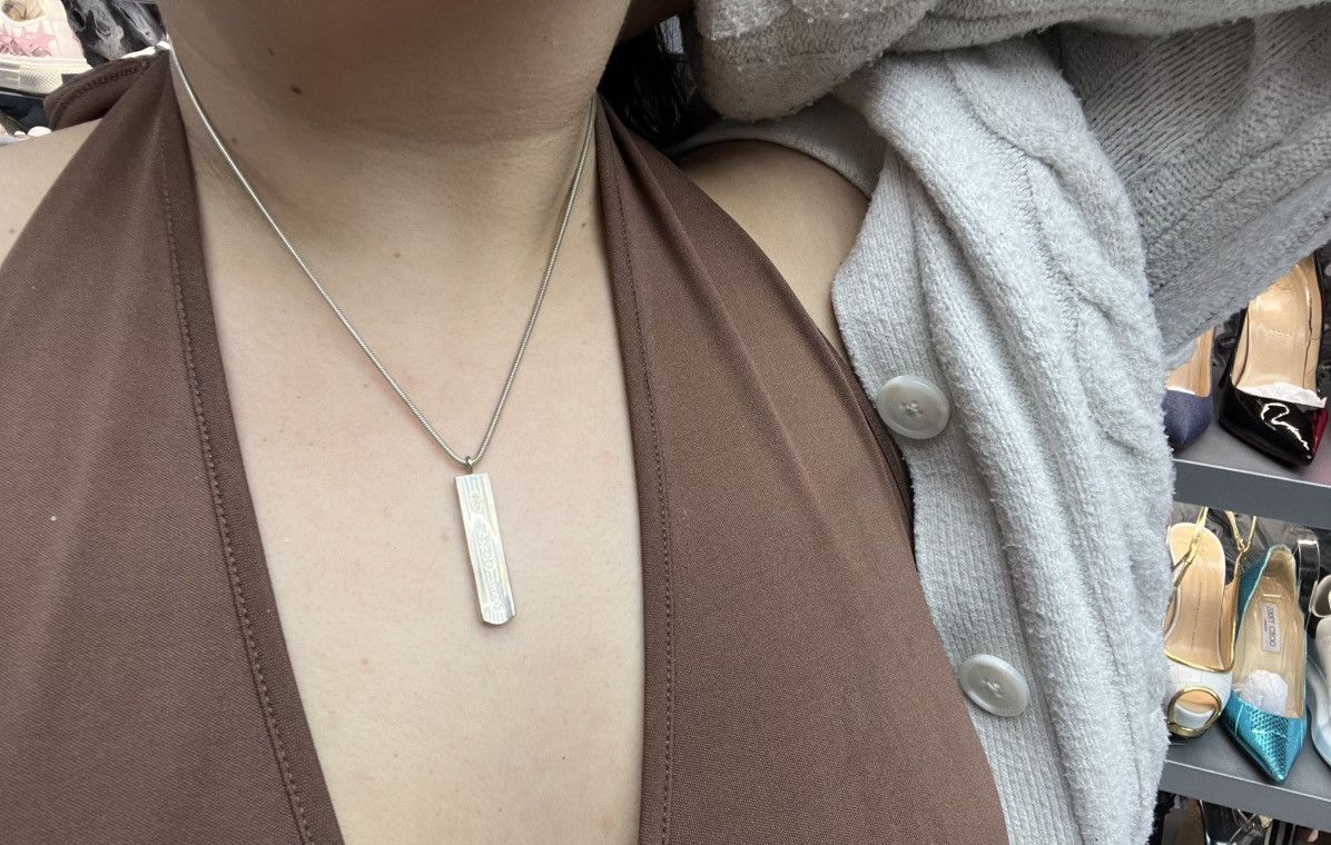 Tiffany & Co. Tiffany & Co. Sterling Silver Bar Pendant Size ONE SIZE - 6 Thumbnail