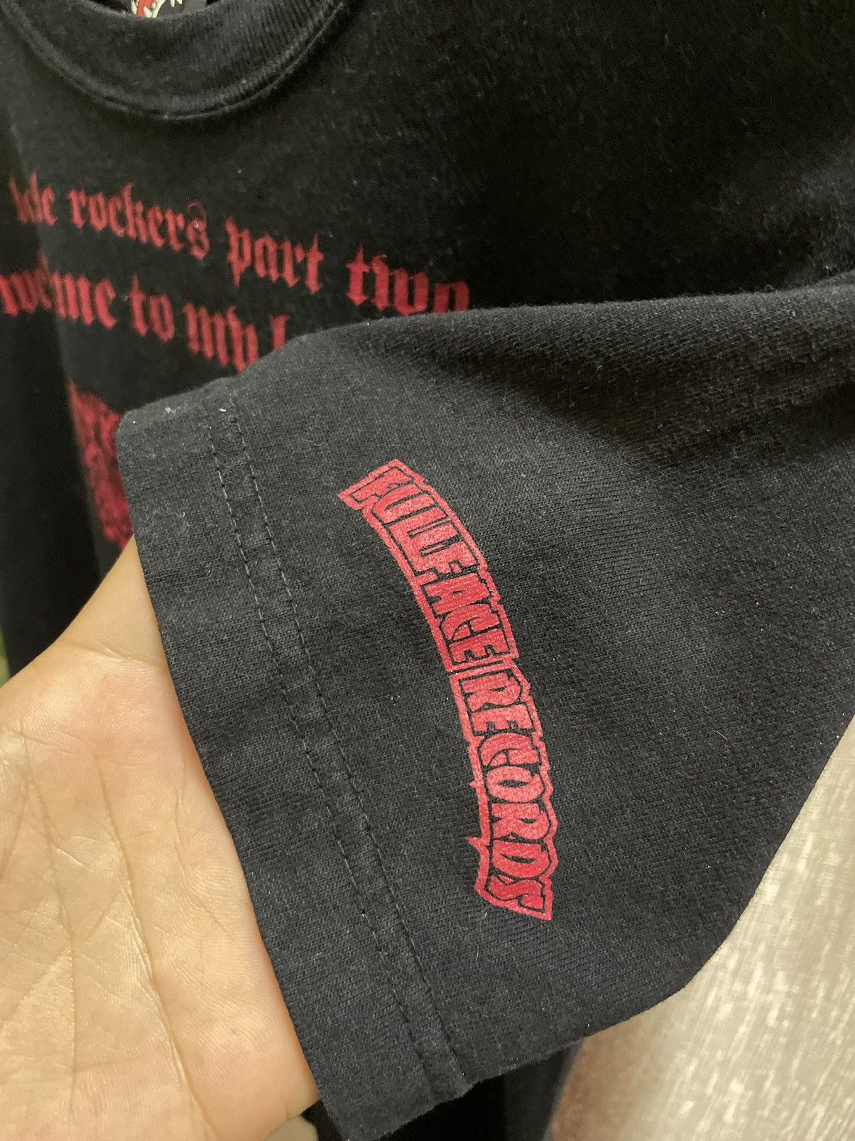 Band Tees × Japanese Brand BATTLE ROCKERS BABYLON TEE Size US S / EU 44-46 / 1 - 6 Thumbnail