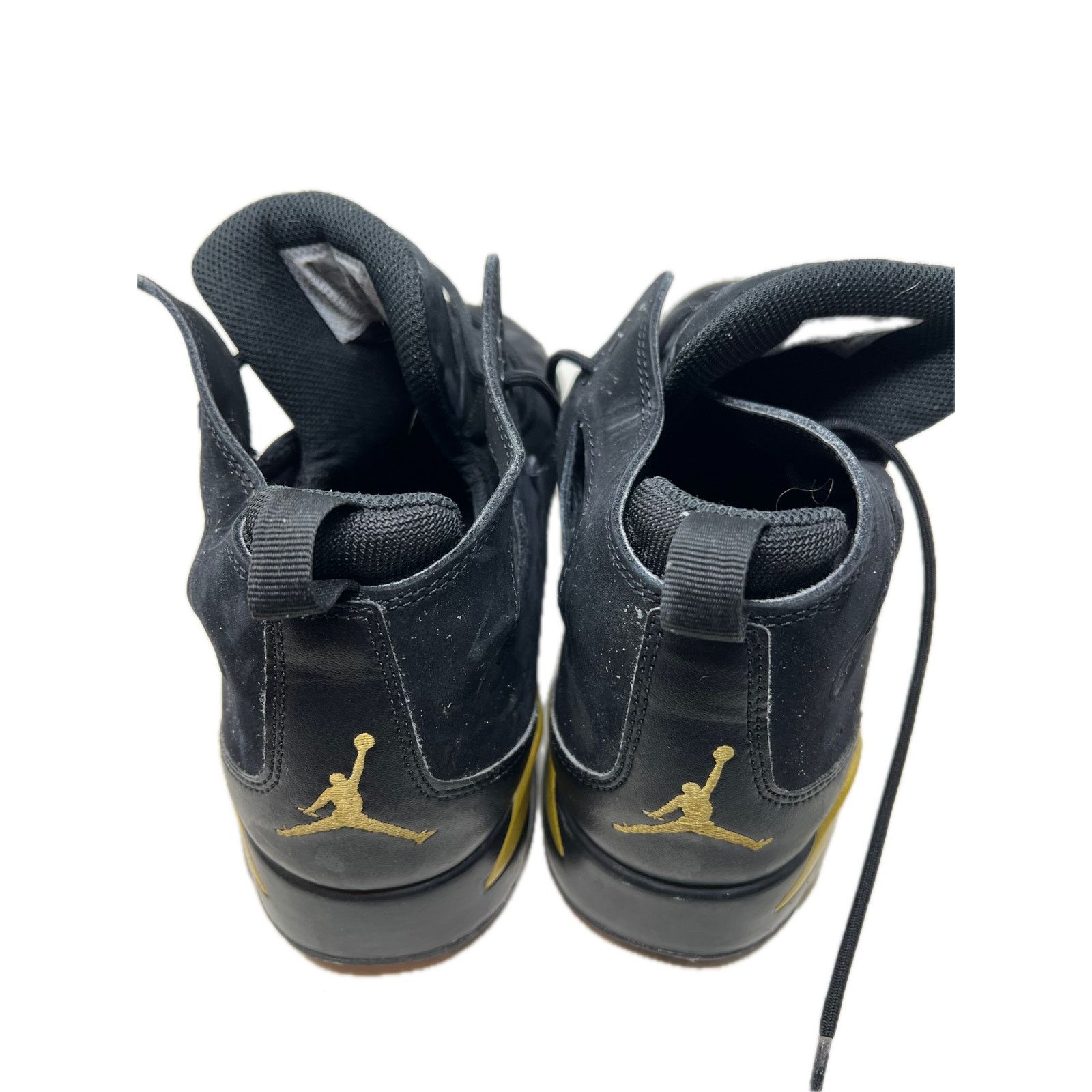 Nike Nike Jordan Flight Club 91 Black Metallic Gold 2021 Mens 11 Size US 11 / EU 44 - 5 Thumbnail