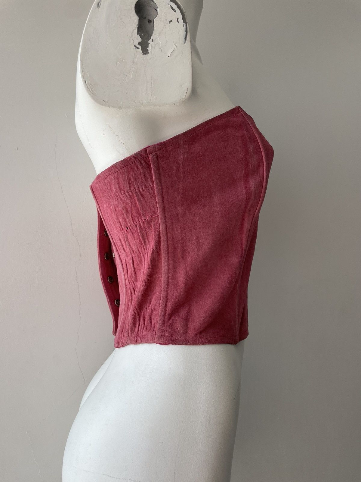 Vintage Vintage leather corset Size M / US 6-8 / IT 42-44 - 8 Thumbnail
