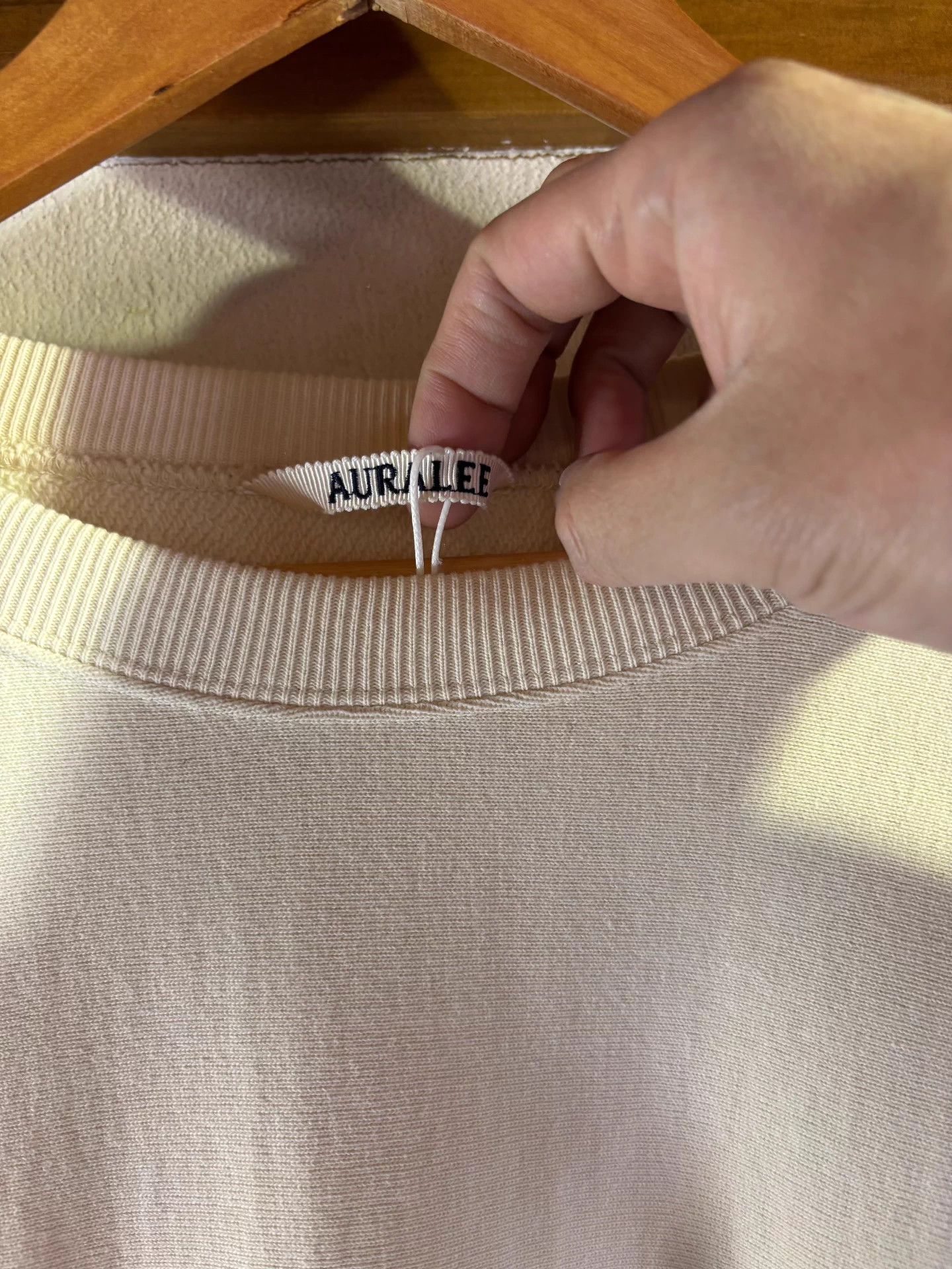 Auralee Auralee 25ss Garment Dyed Elastic High Gauge Sweatshirt Size US XXL / EU 58 / 5 - 2 Thumbnail