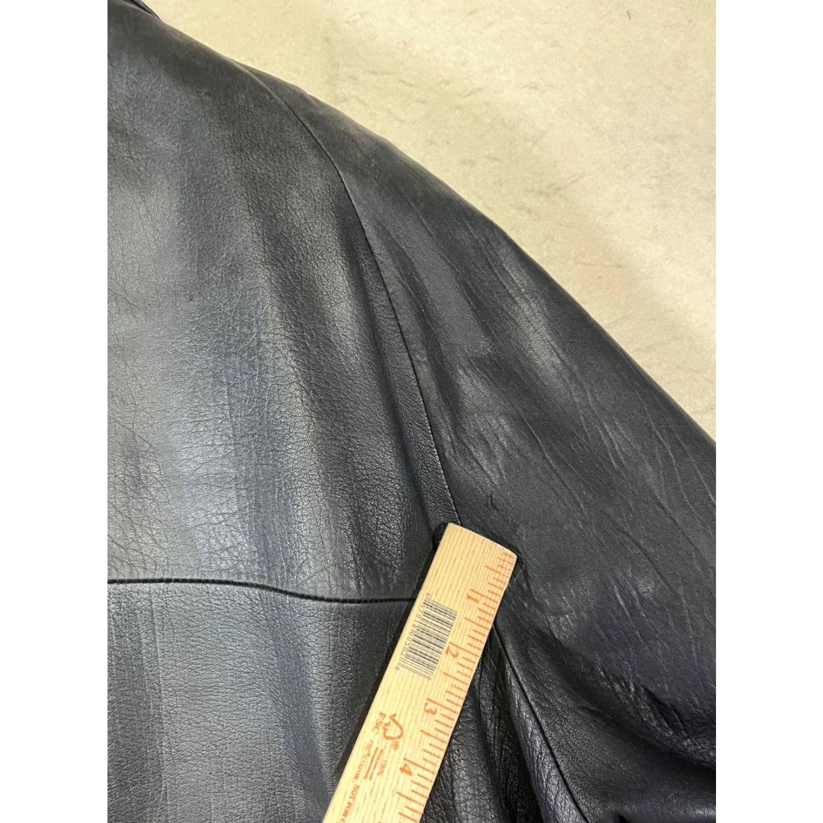 Wilson VINTAGE Wilson Jacket Leather Pelle Studio Thinsulate Ultra Black 2XL Men Size US XXL / EU 58 / 5 - 5 Thumbnail