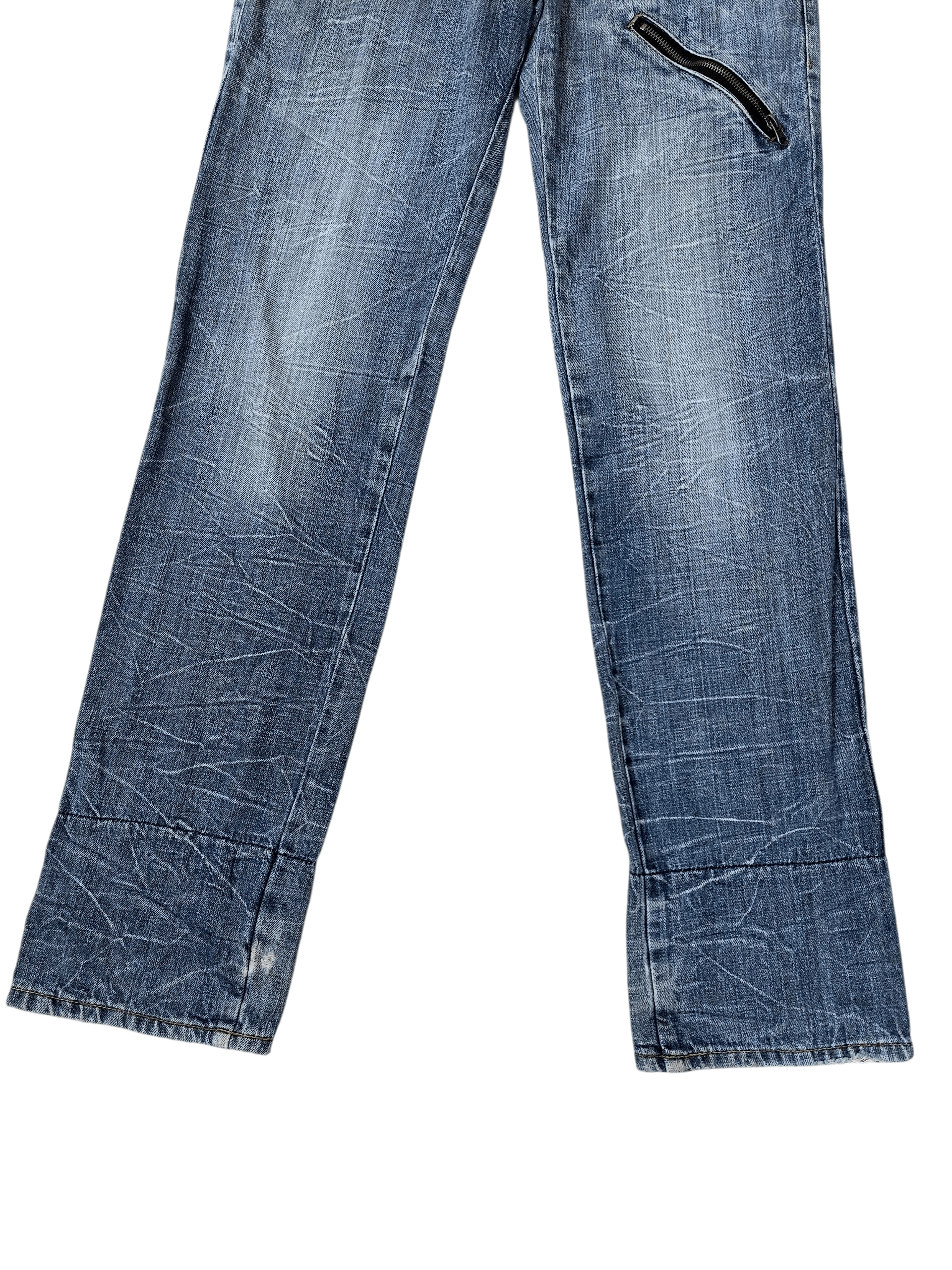 Vintage Nylaus Double Waist Seditionaries Denim Size US 30 / EU 46 - 11 Thumbnail