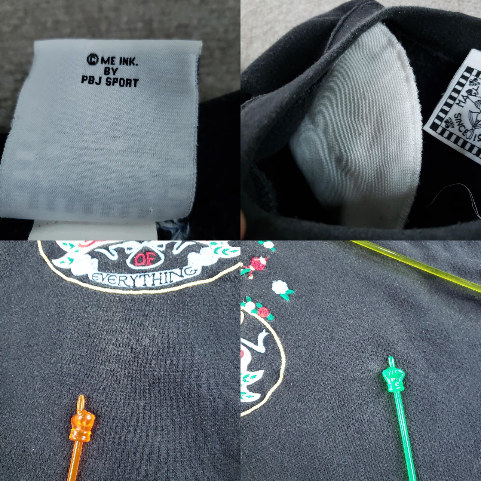 Vintage VINTAGE Mary Engelbreit Sweatshirt Womens XL Black Crewneck Queen of Everything Size XL / US 12-14 / IT 48-50 - 8 Thumbnail