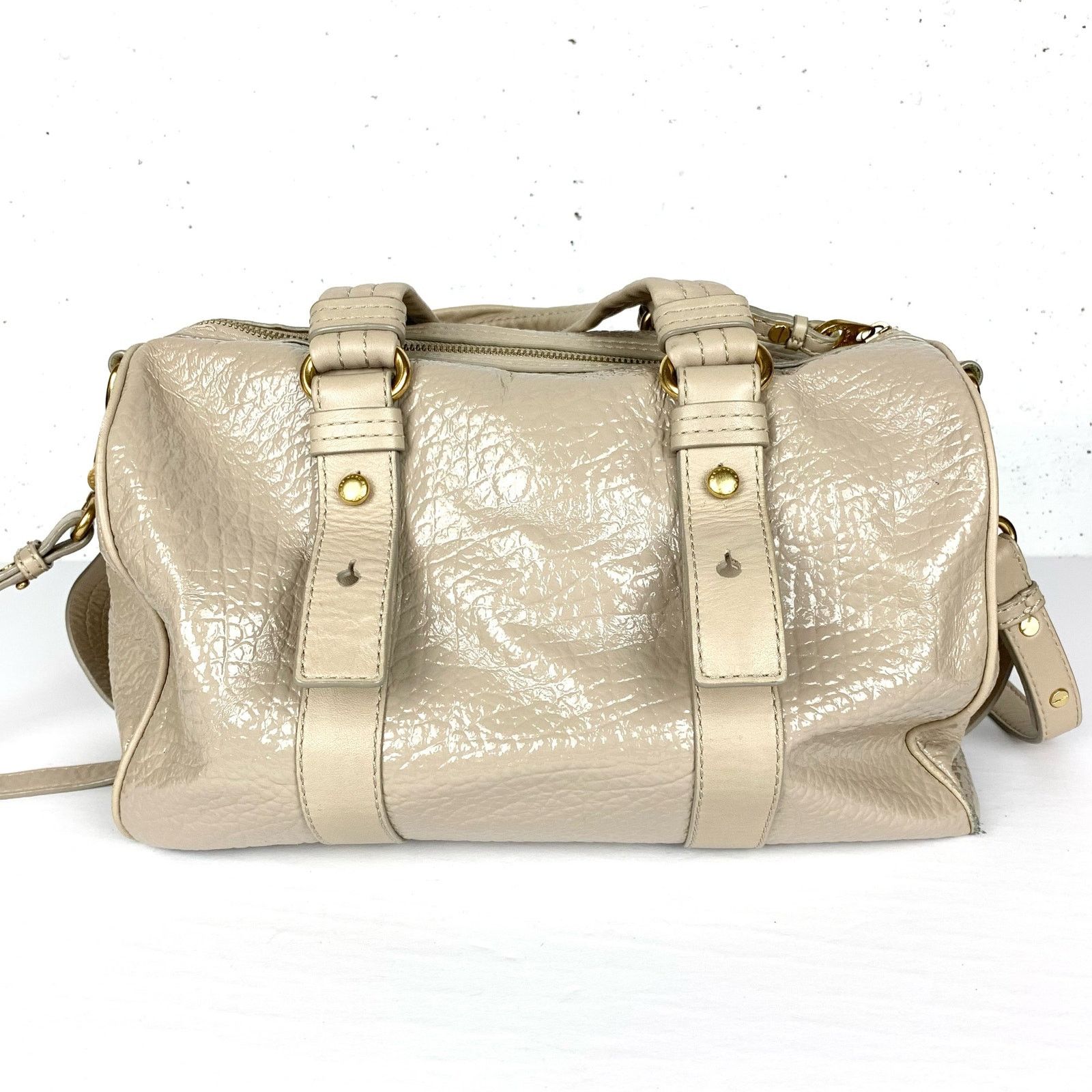 Marc by Marc Jacobs Marc Jacobs Leather Handle Tote Removable Shoulder Strap Tan Size ONE SIZE - 2 Thumbnail