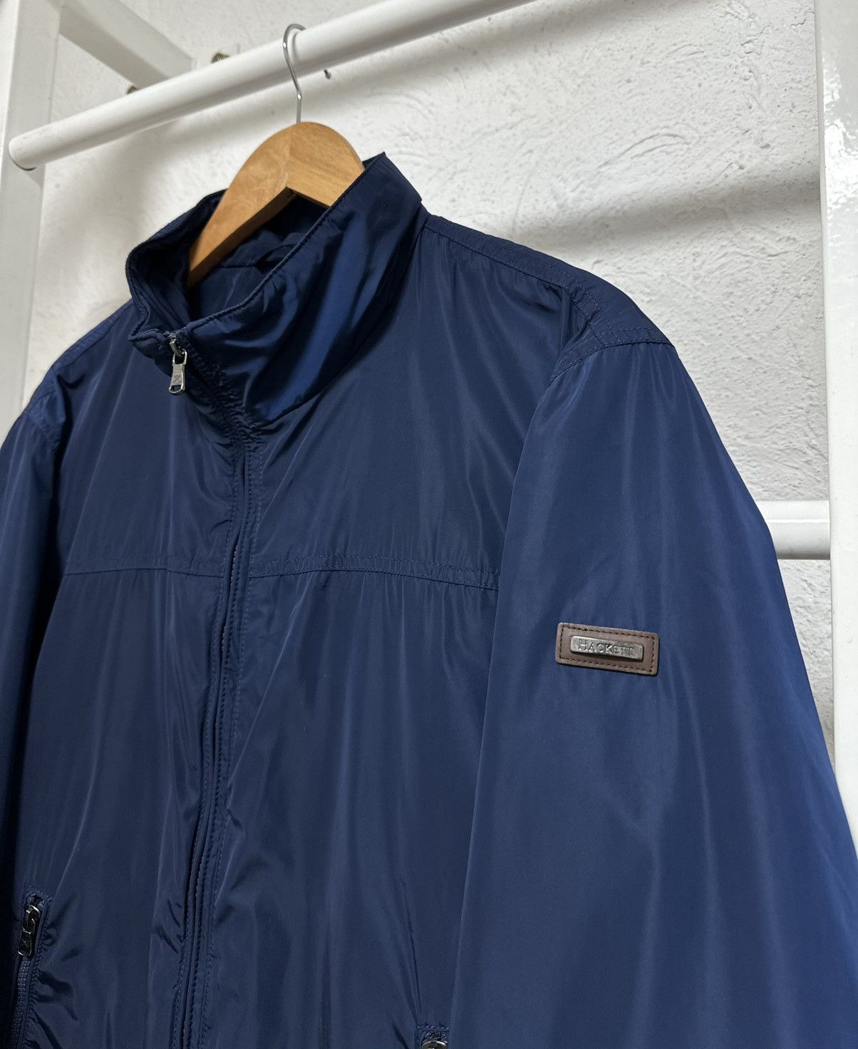Hackett Hackett London Nylon Blouson Men’s Windbreaker Jacket size L Size US L / EU 52-54 / 3 - 2 Thumbnail
