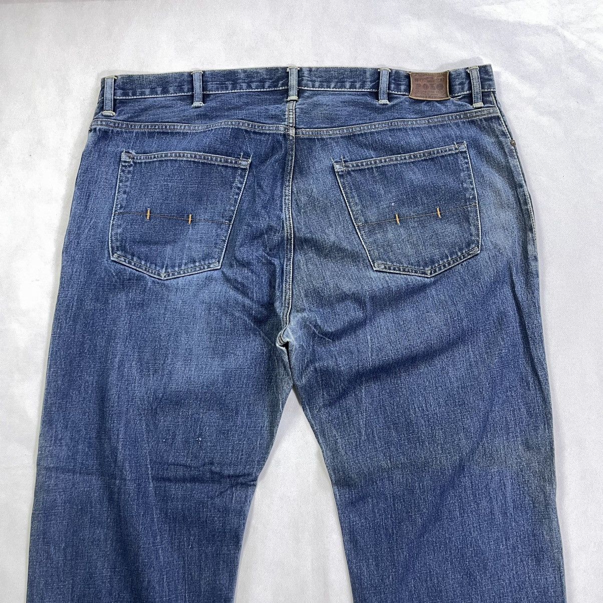 Ralph Lauren Vintage Polo Ralph Lauren 867 Denim w46 Leather Patch Jeans Size US 44 / EU 60 - 6 Thumbnail