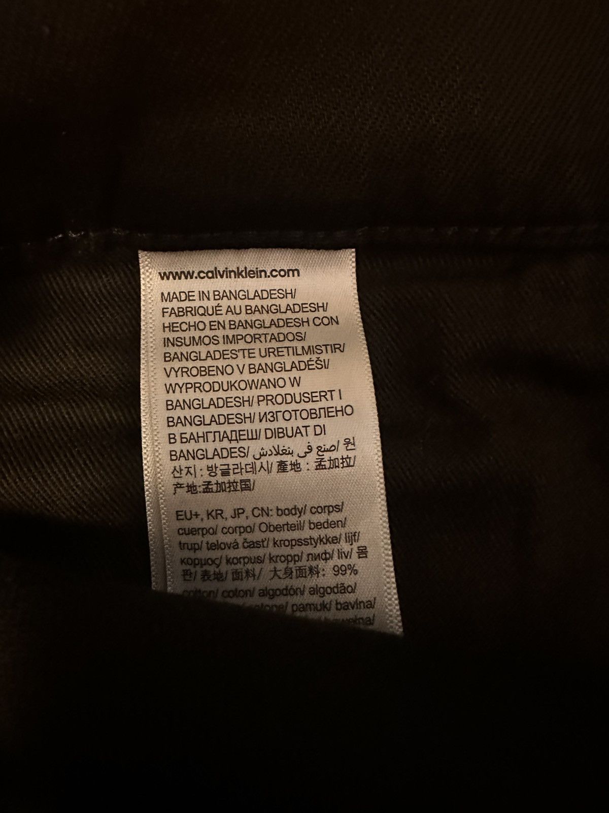 Calvin Klein Calvin Klein 90s Straight Fit Jeans Size US 36 / EU 52 - 6 Thumbnail
