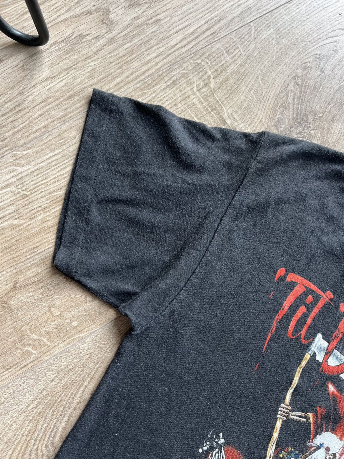 Vintage Mega Rare Vintage 1990 BIKER TIL DEATH DO US PART! 90’s Size US L / EU 52-54 / 3 - 2 Thumbnail