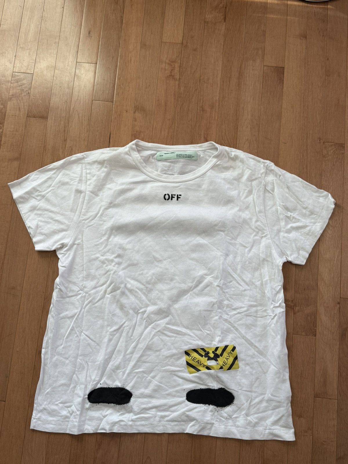 Off-White Off White Logo T Size US L / EU 52-54 / 3 - 1 Thumbnail