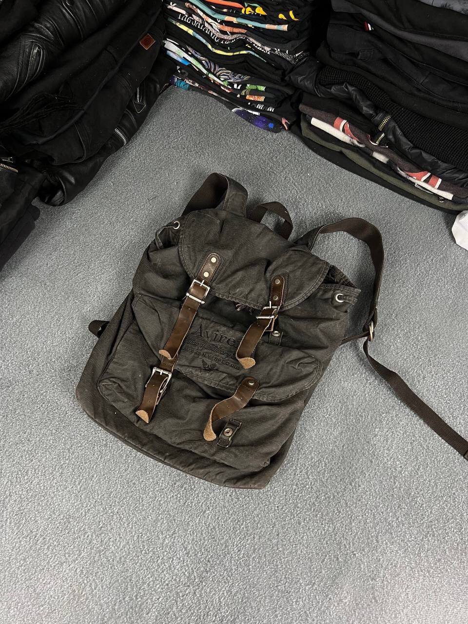 Avirex Vintage AVIREX USA military backpack Size ONE SIZE - 1 Thumbnail