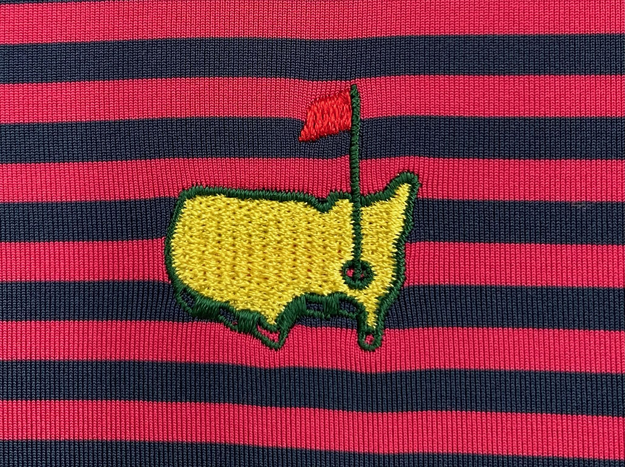 The Masters Masters Tech Augusta National Golf Striped Polo Shirt Large Size US L / EU 52-54 / 3 - 3 Thumbnail