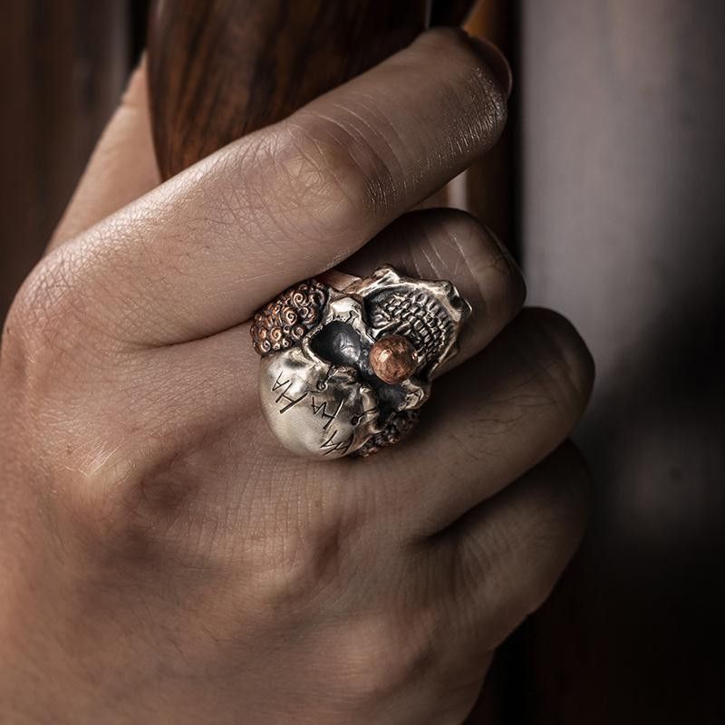 Jewelry Joker Crazy Jewelry Rings Open Size Chrome Ring (Size 7-13) Size ONE SIZE - 1 Thumbnail