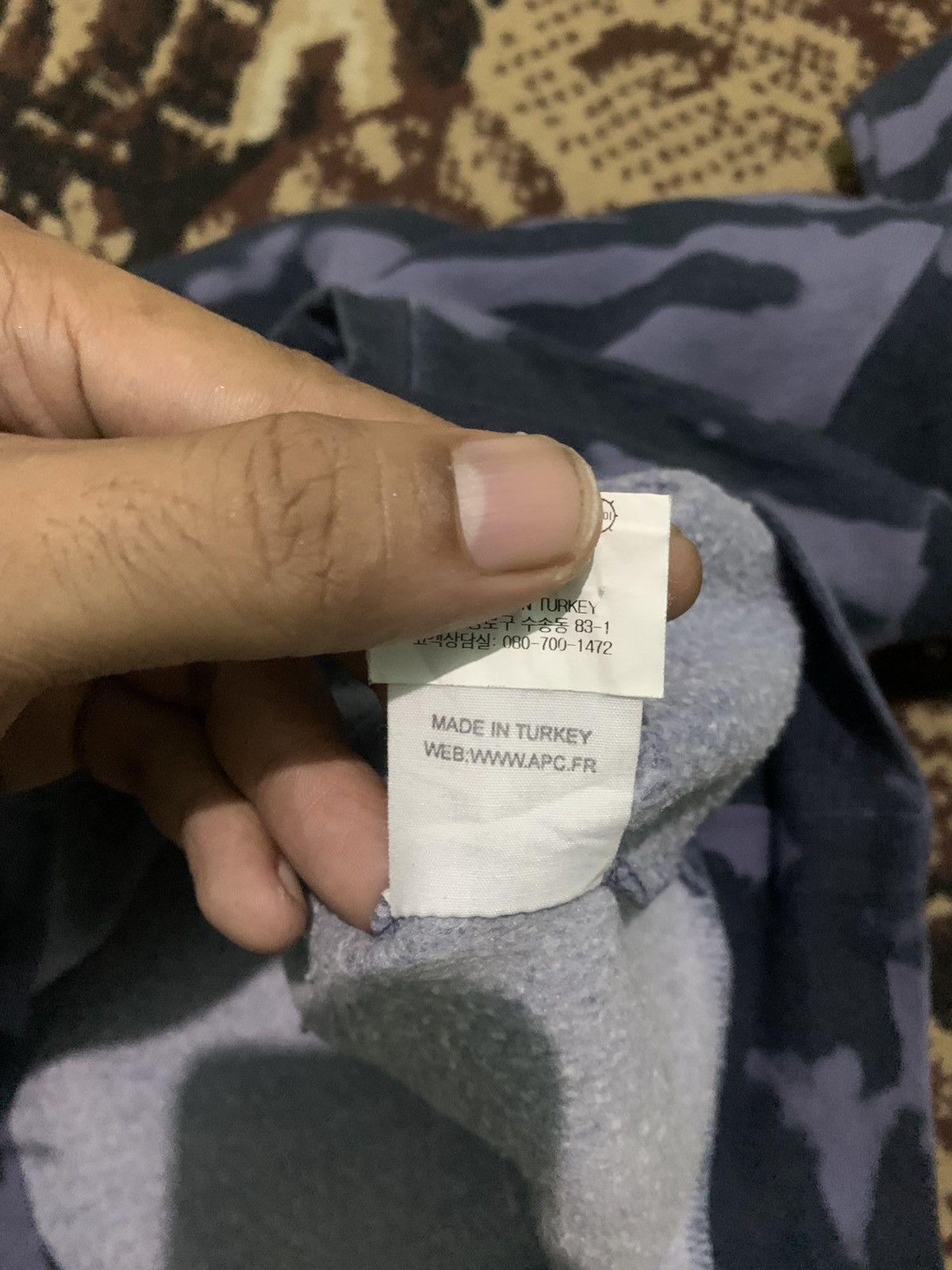 A.P.C. Vintage Crewneck A.P.C Tie Dye Size US M / EU 48-50 / 2 - 5 Thumbnail