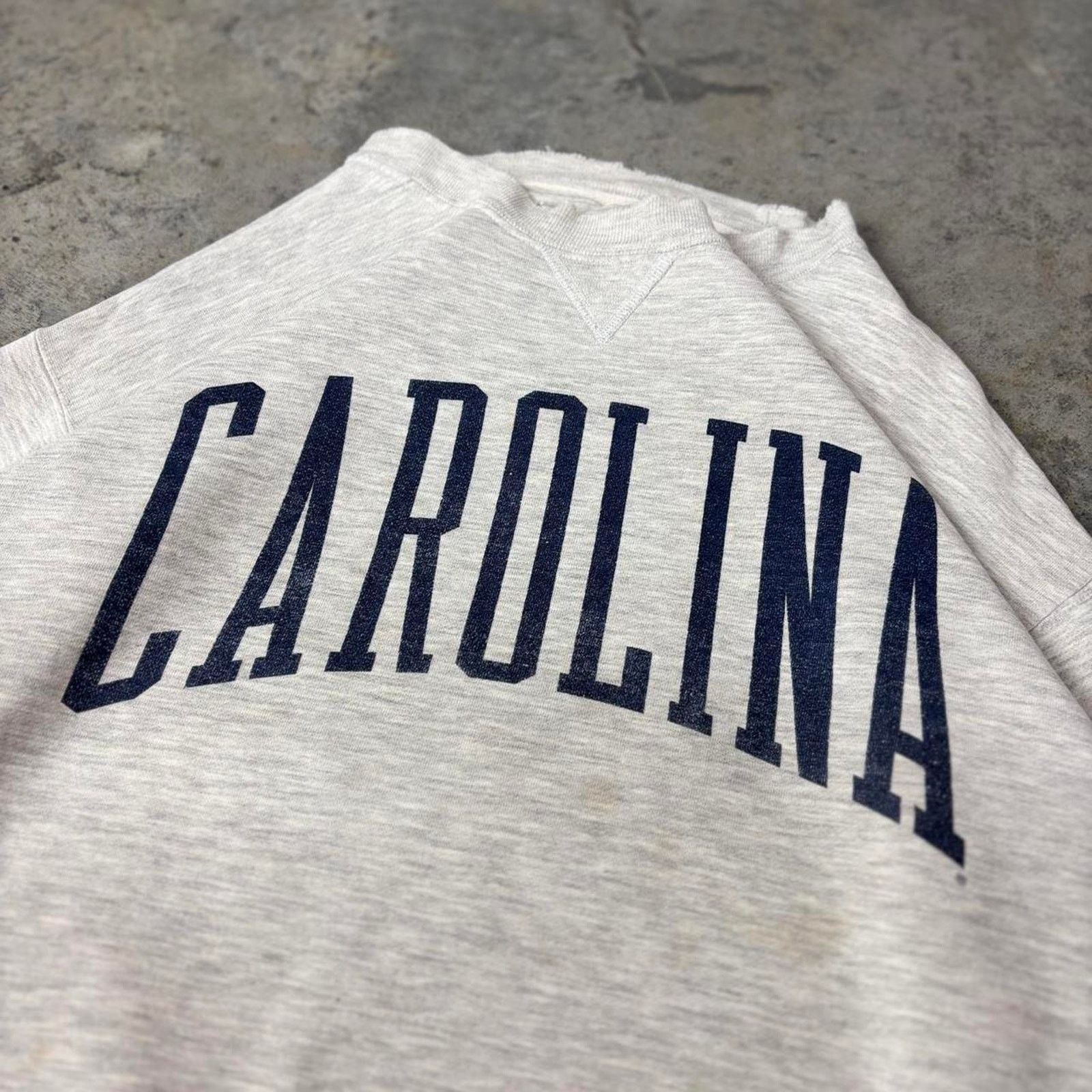 Vintage 90s Distressed Carolina Tar Heels Crewneck Grunge College Size US S / EU 44-46 / 1 - 2 Thumbnail