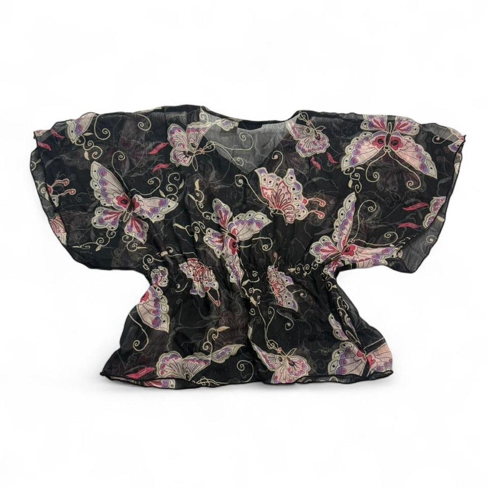 Other Mary Kate & Ashley Y2K 2000 Belle Sleeve Cinched Top size XS Size XS / US 0-2 / IT 36-38 - 5 Thumbnail