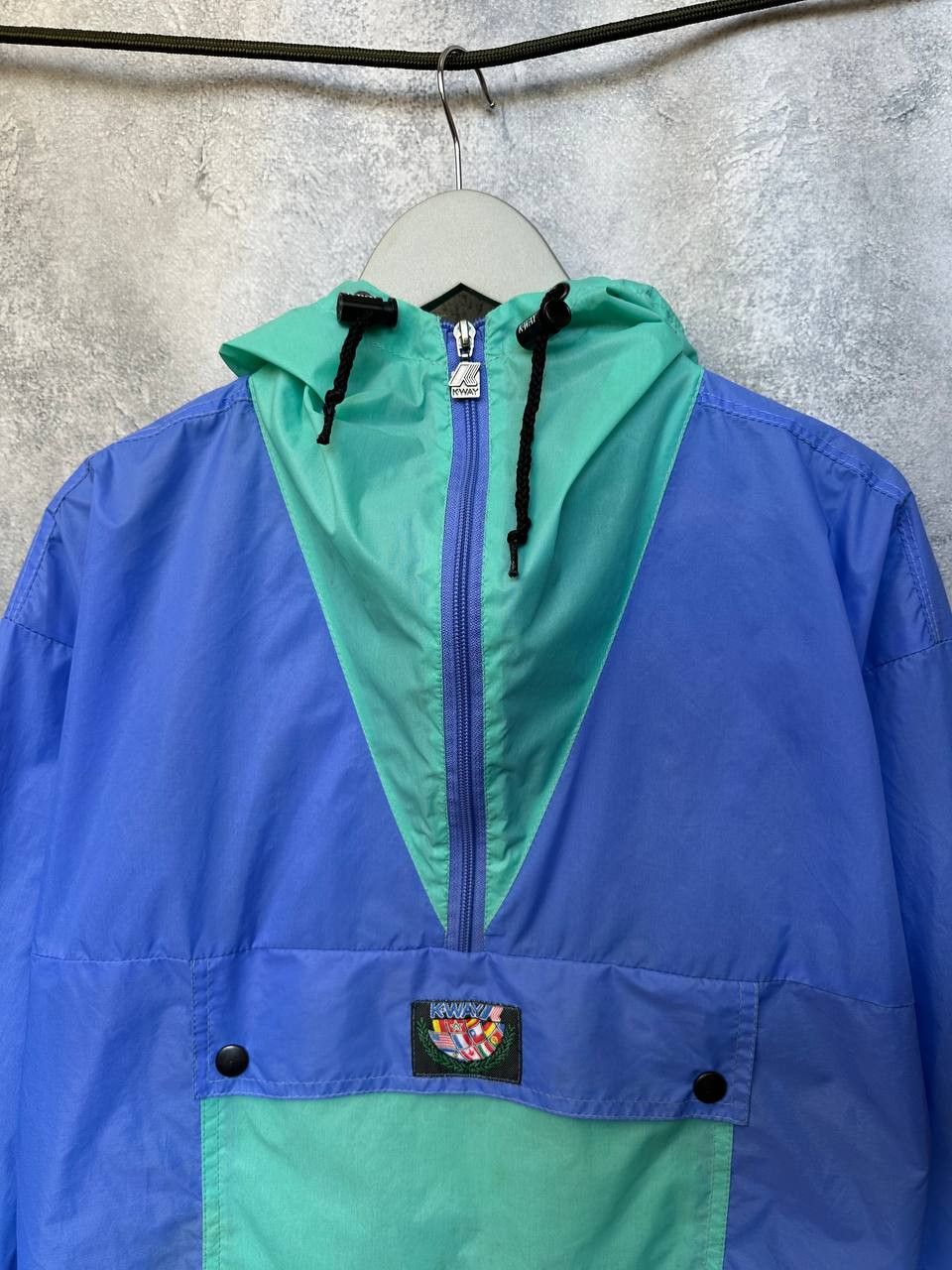 K-Way K-WAY Le Vrai 3.0 Vintage 80s Windbreaker Jacket Relaxed Fit Size US XS / EU 42 / 0 - 6 Thumbnail
