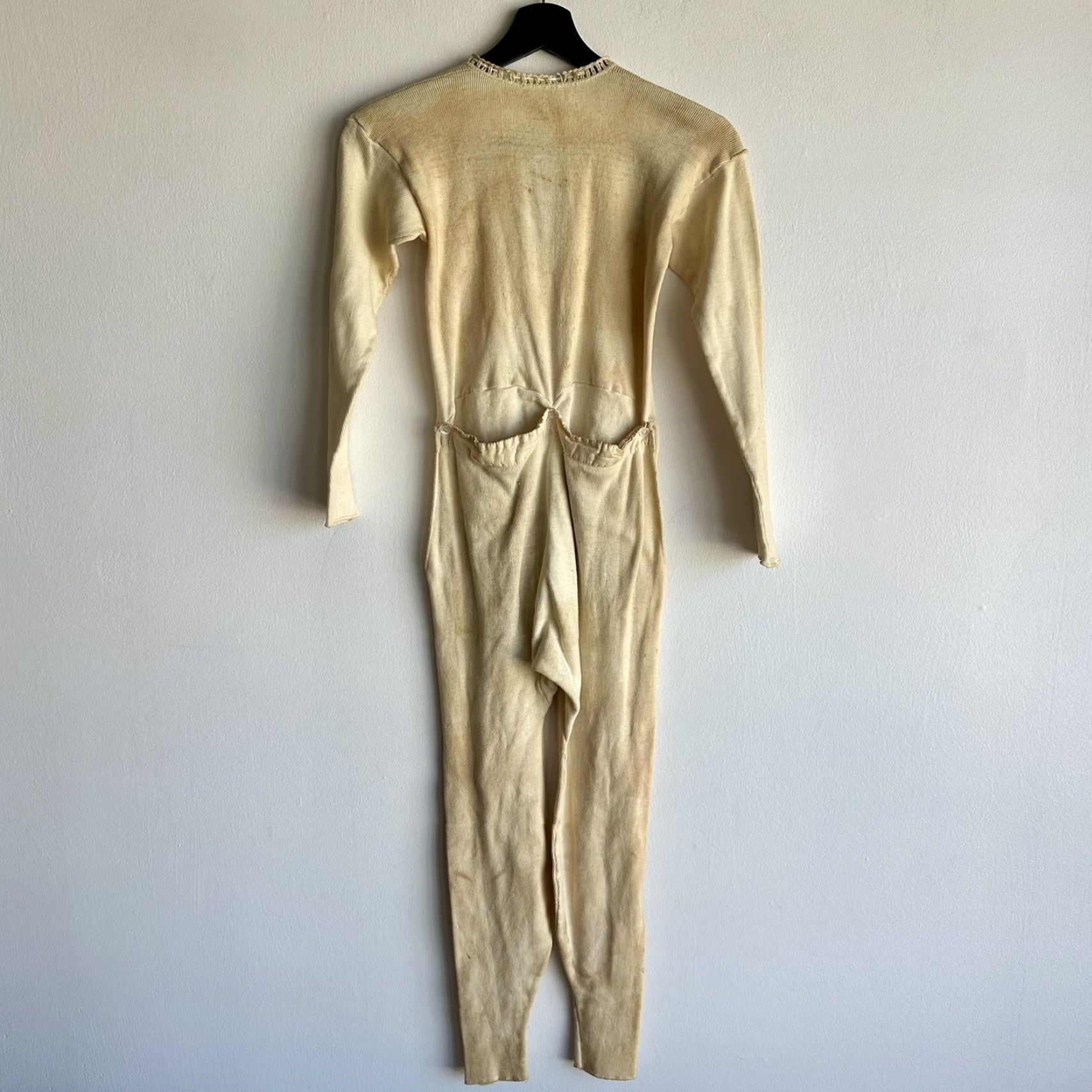 Vintage VINTAGE 1940s Royal Gem Longjohns Underwear Teen Size Chest pit to pit 15 inches Size ONE SIZE - 5 Thumbnail