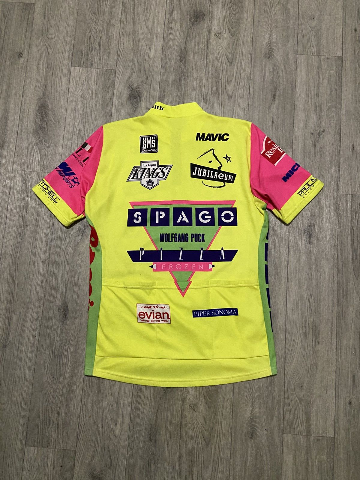 Rapha SMS Santini LS Velo Cycling Jersey LA Kings Spago Size US L / EU 52-54 / 3 - 10 Thumbnail