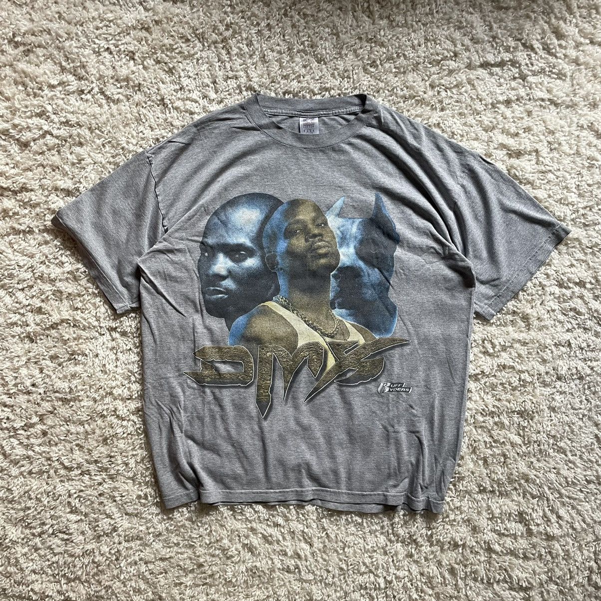 image of Band Tees x Rap Tees Vintage Dmx Ruff Ryders Rap Tee 90's in Grey, Men's (Size XL)