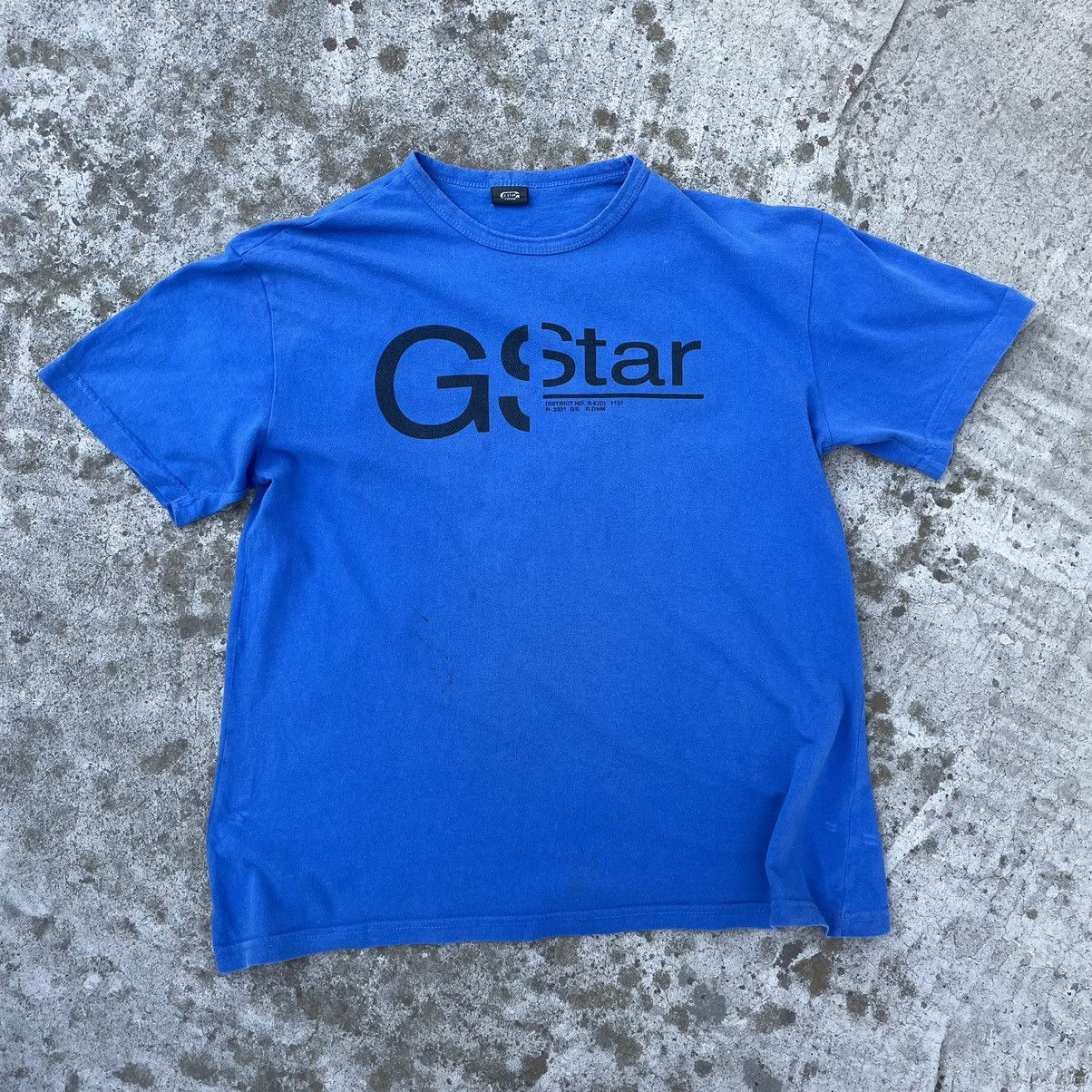 G-Star × Vintage Vintage G-Star Raw T-shirts Logo Y2K 90s USA style Size US XL / EU 56 / 4 - 1 Thumbnail