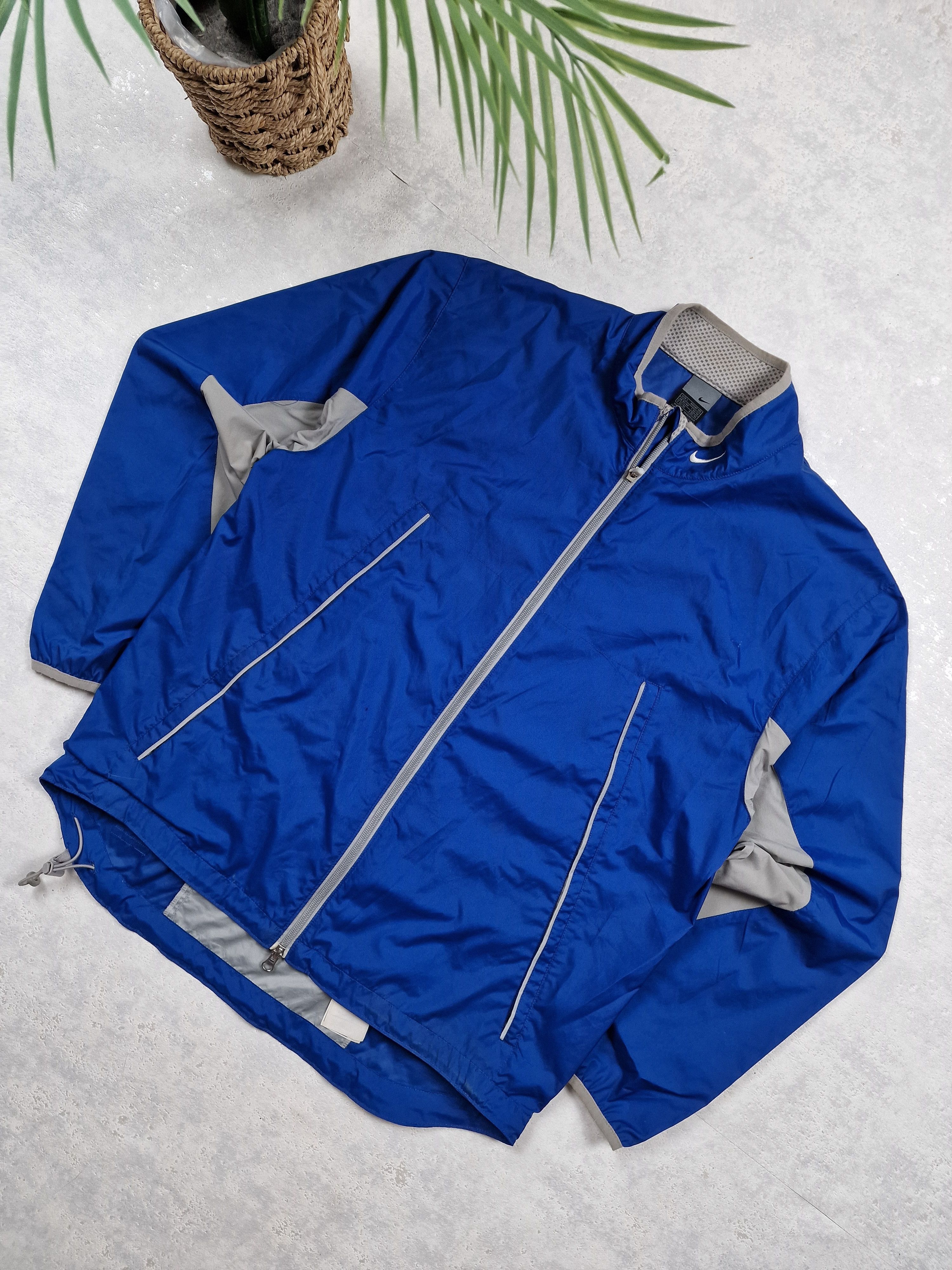 Nike × Vintage 00s Nike Retro Logo Vintage Y2K Oversize Retro Jacket Size US L / EU 52-54 / 3 - 4 Thumbnail