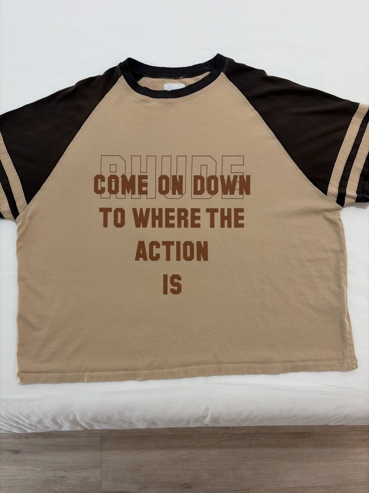 Rhude Rhude Come On Down To Where The Action Is Tee Size US XXL / EU 58 / 5 - 4 Thumbnail