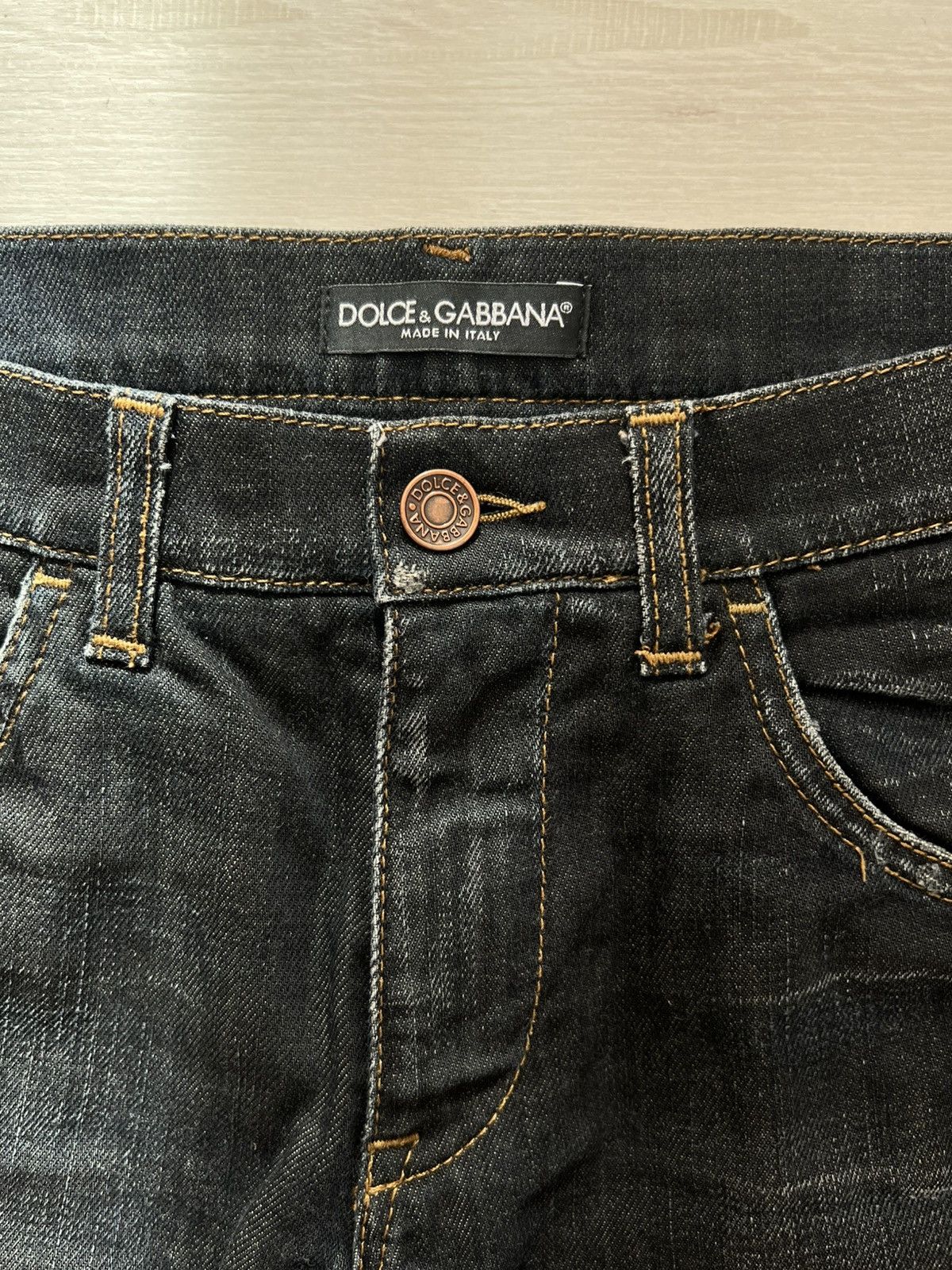 Dolce & Gabbana Vintage Dolce & Gabbana Jeans – Italian Size 46 (W30) Size US 30 / EU 46 - 4 Thumbnail