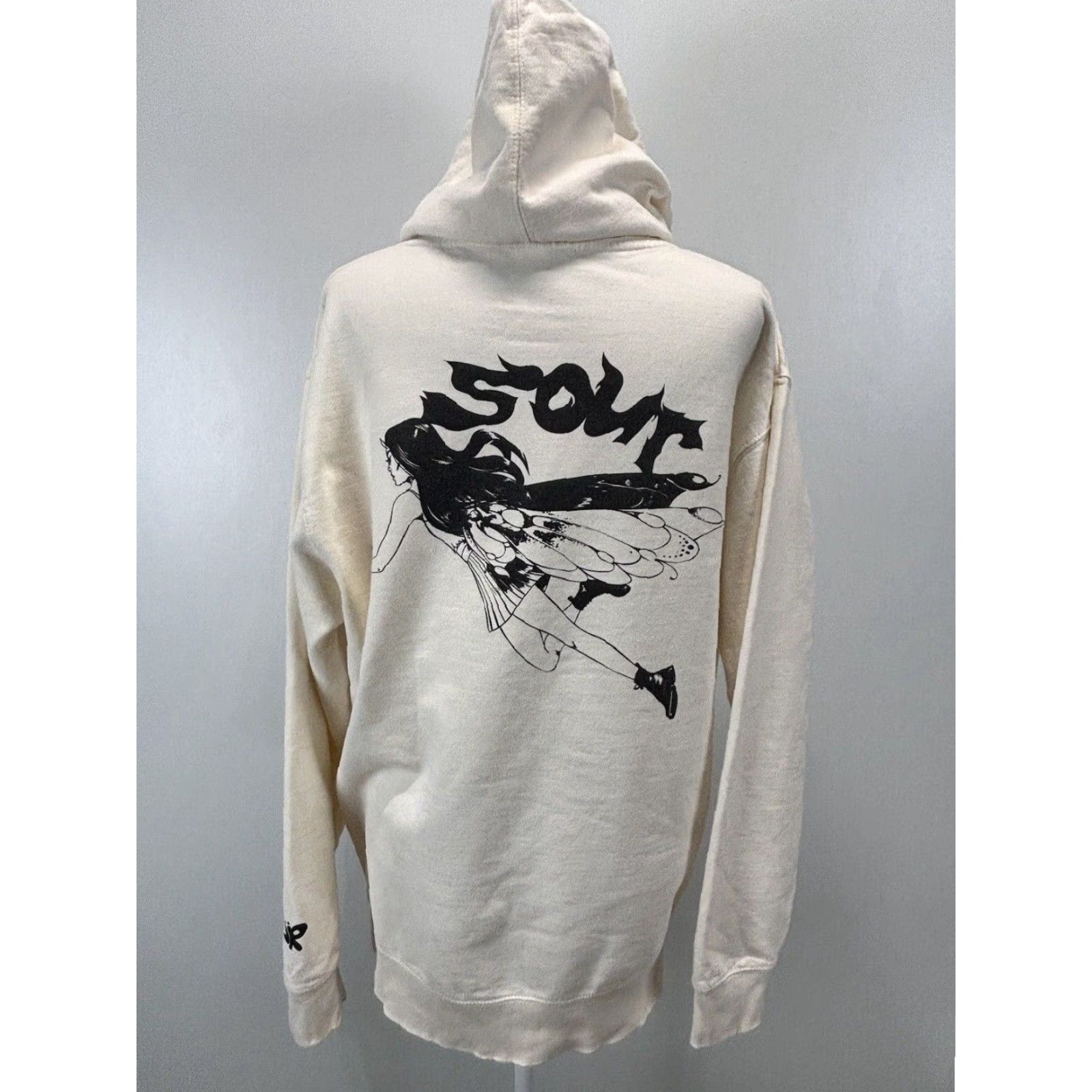 Vintage Olivia Rodrigo Tour Sweatshirt Sour Distressed Cream Black Graphics Size Large Size L / US 10 / IT 46 - 3 Thumbnail