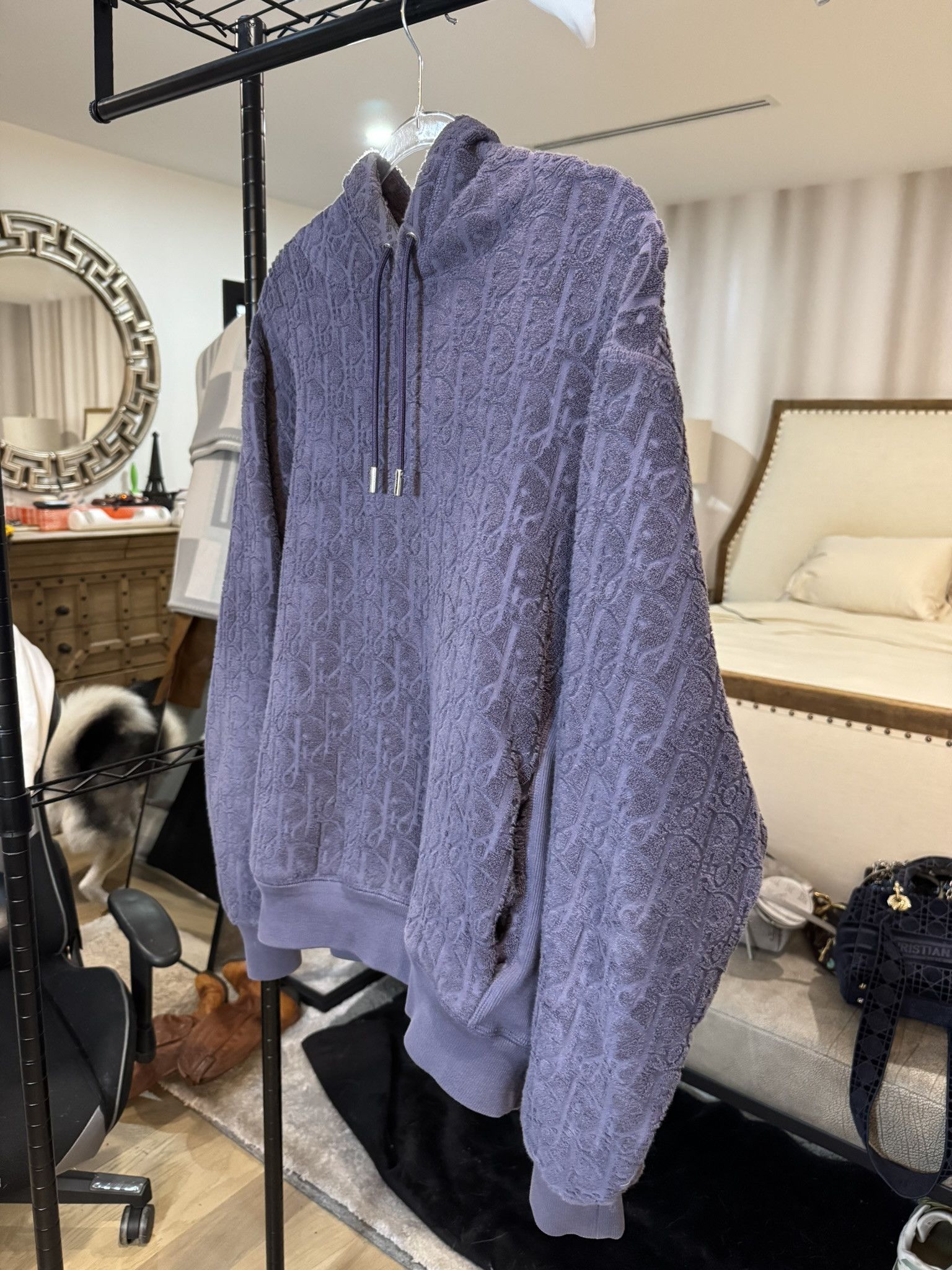 Dior Dior Oblique French Terry Hoodie Size US XL / EU 56 / 4 - 2 Thumbnail
