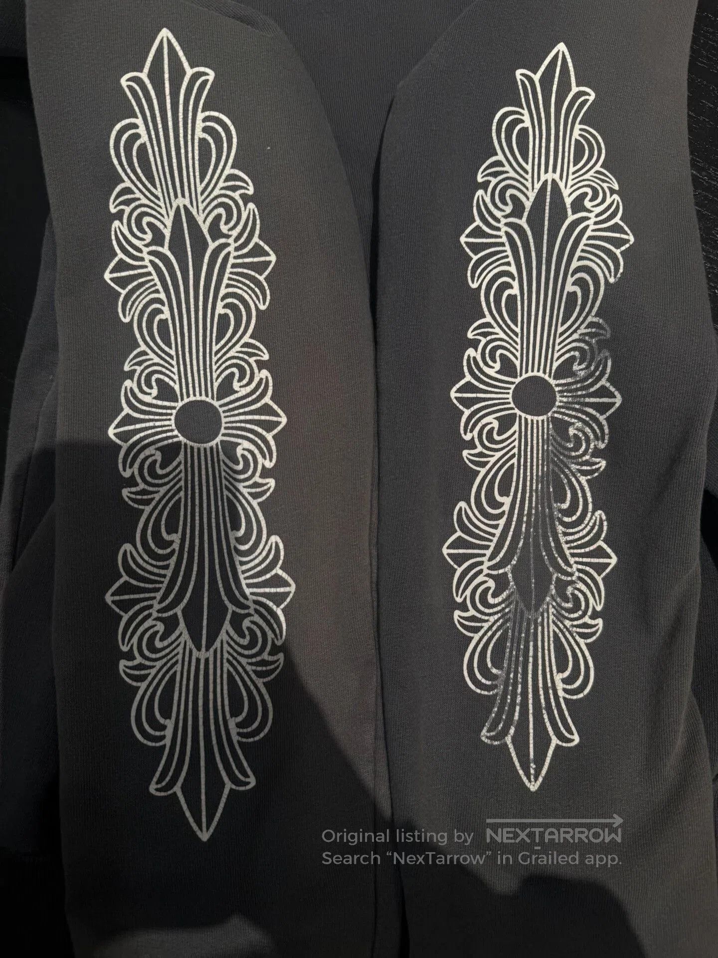 Chrome Hearts distressed black zip. Size US S / EU 44-46 / 1 - 5 Thumbnail