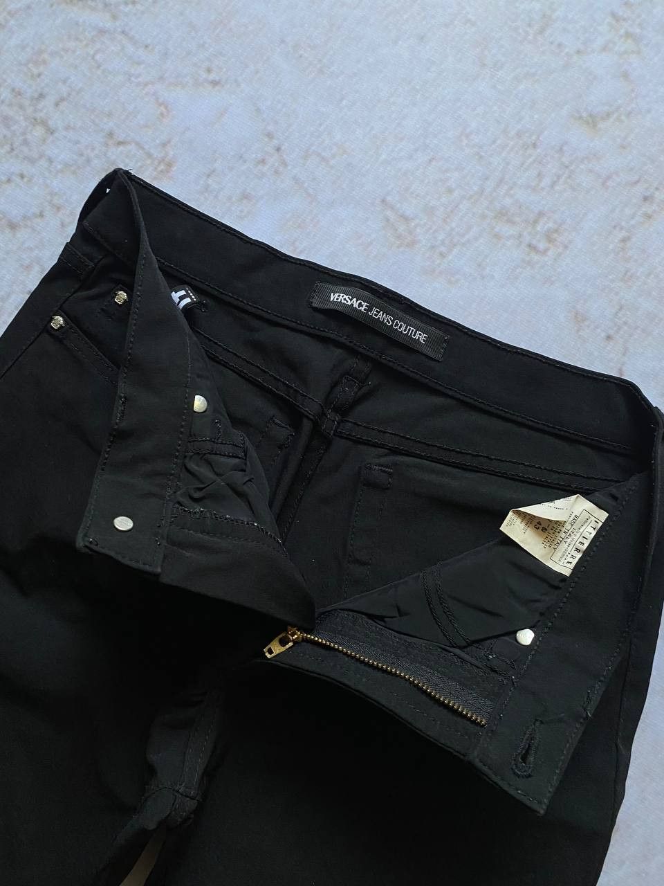 Versace Jeans Couture × Vintage Versace Bootcut Casual Denim Pants Trousers Vintage Size 30" / US 8 / IT 44 - 7 Thumbnail