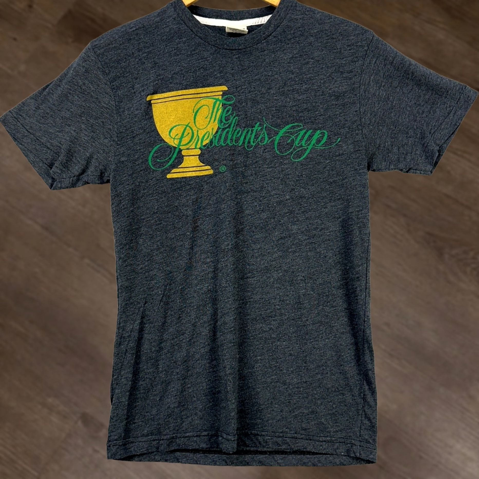 Vintage Homage Mens T-Shirt Medium Gray The President Cup Short Sleeve Tee Crew Neck Size US M / EU 48-50 / 2 - 1 Thumbnail