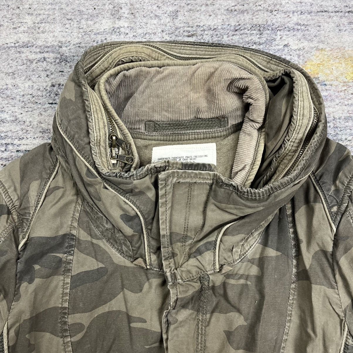 GOA Goa camouflage bono jacket double zipper lgb vkei style Size US M / EU 48-50 / 2 - 6 Thumbnail