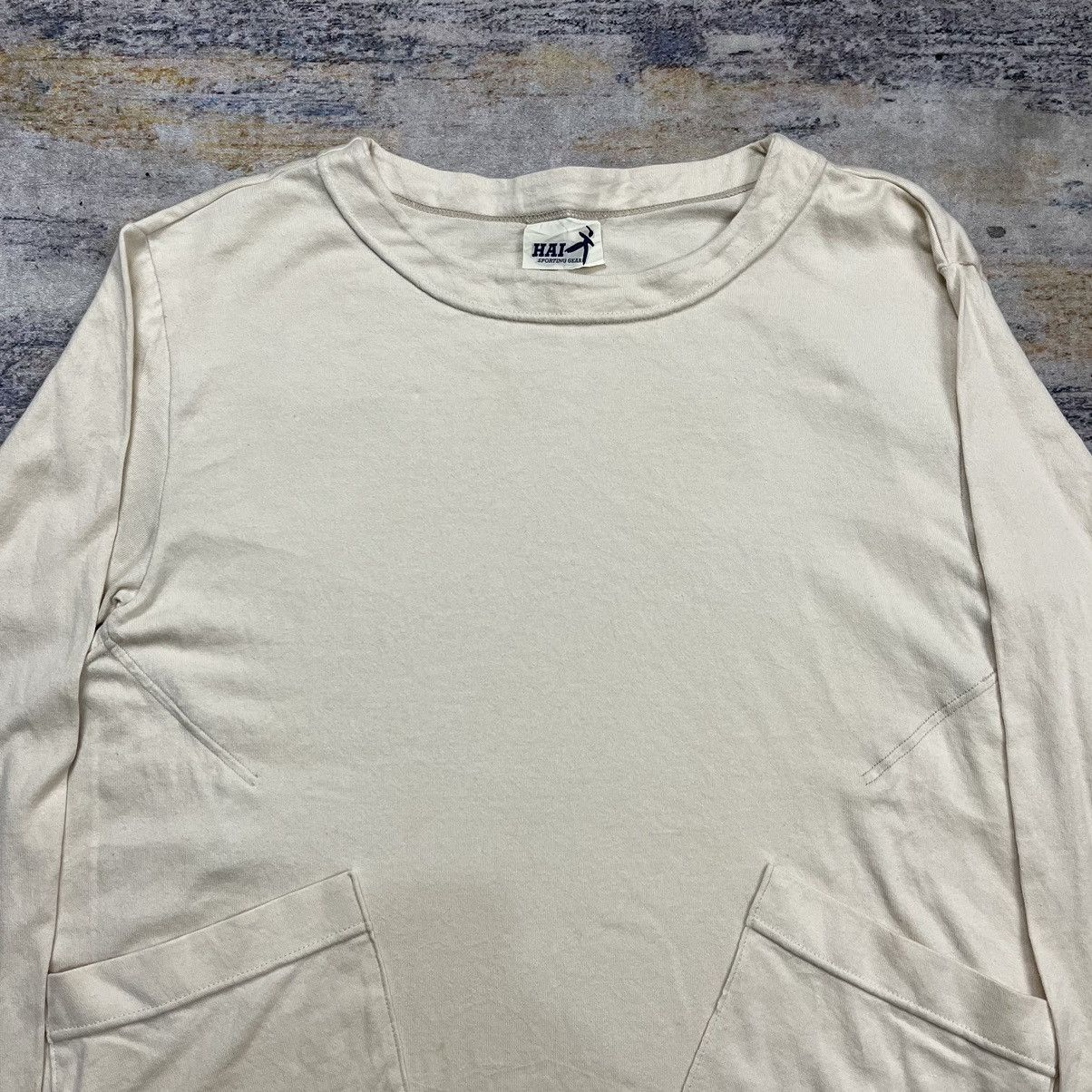 Hai Sporting Gear Vintage 90s hai sporting gear sick design long sleeve tee Size M / US 6-8 / IT 42-44 - 7 Thumbnail