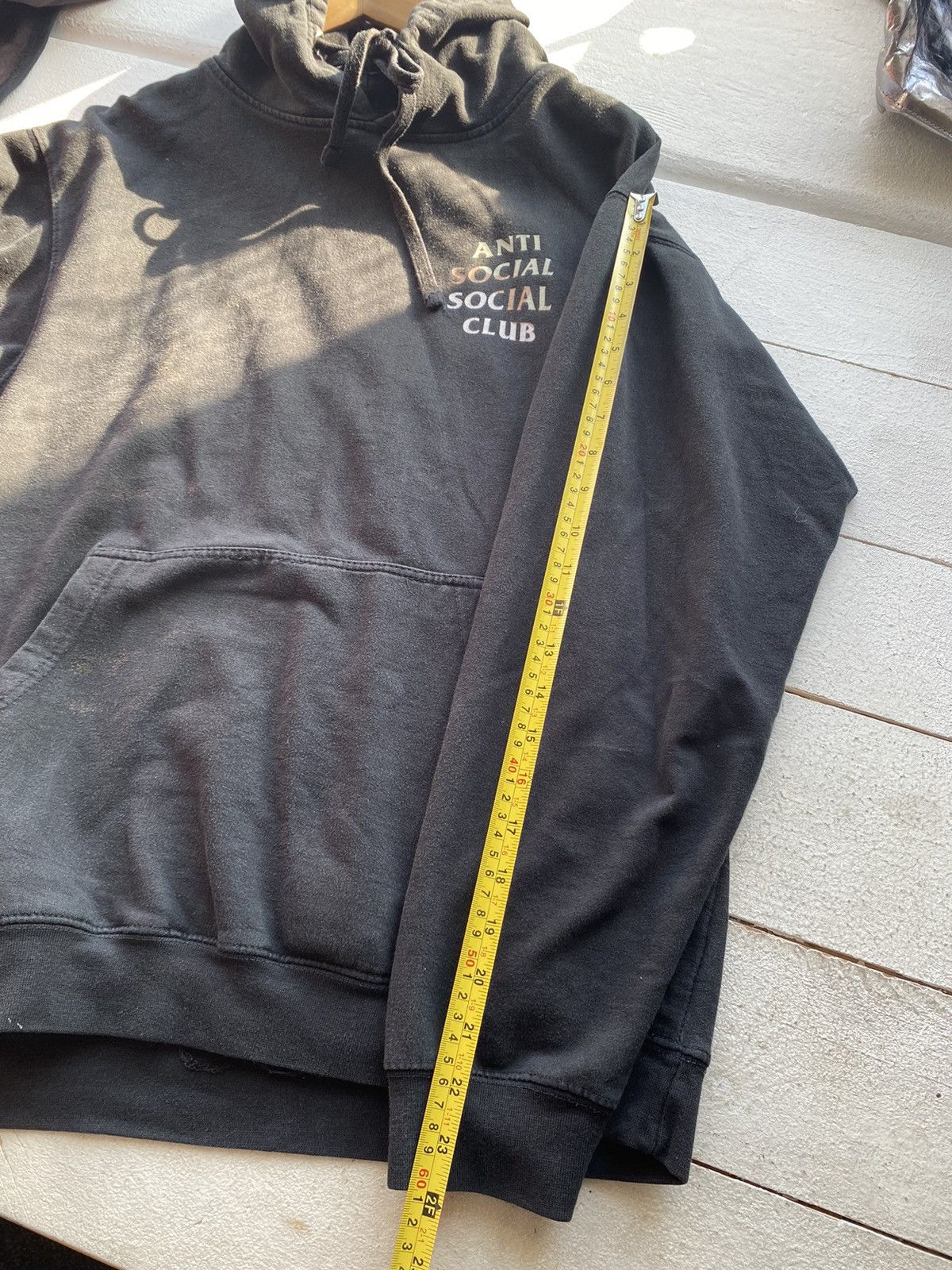 Anti Social Social Club Assc Anti Social Club Black sun faded hoodie camo logo Size US M / EU 48-50 / 2 - 11 Thumbnail